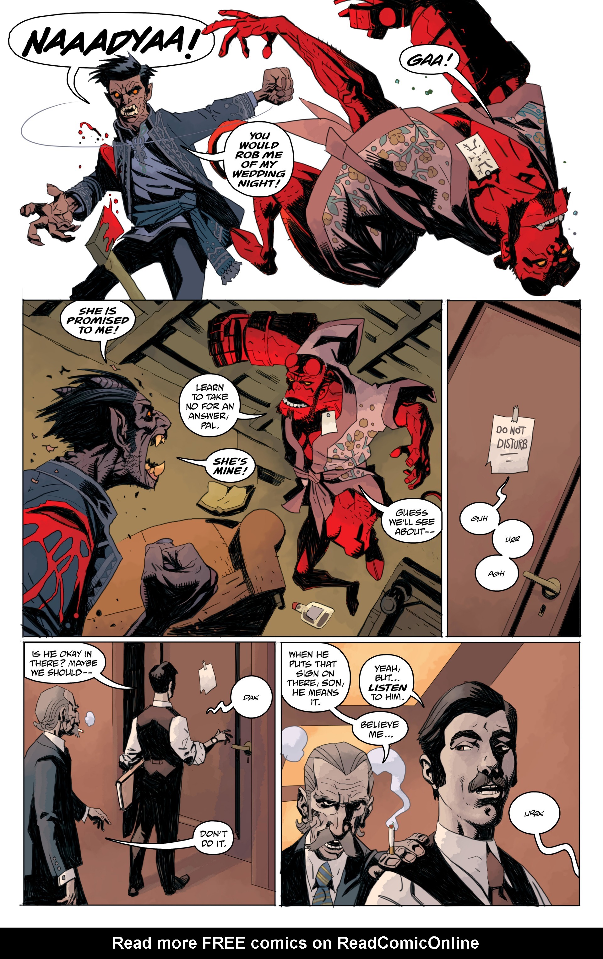 Read online Hellboy and the B.P.R.D.: The Return of Effie Kolb and Others comic -  Issue # TPB (Part 1) - 93
