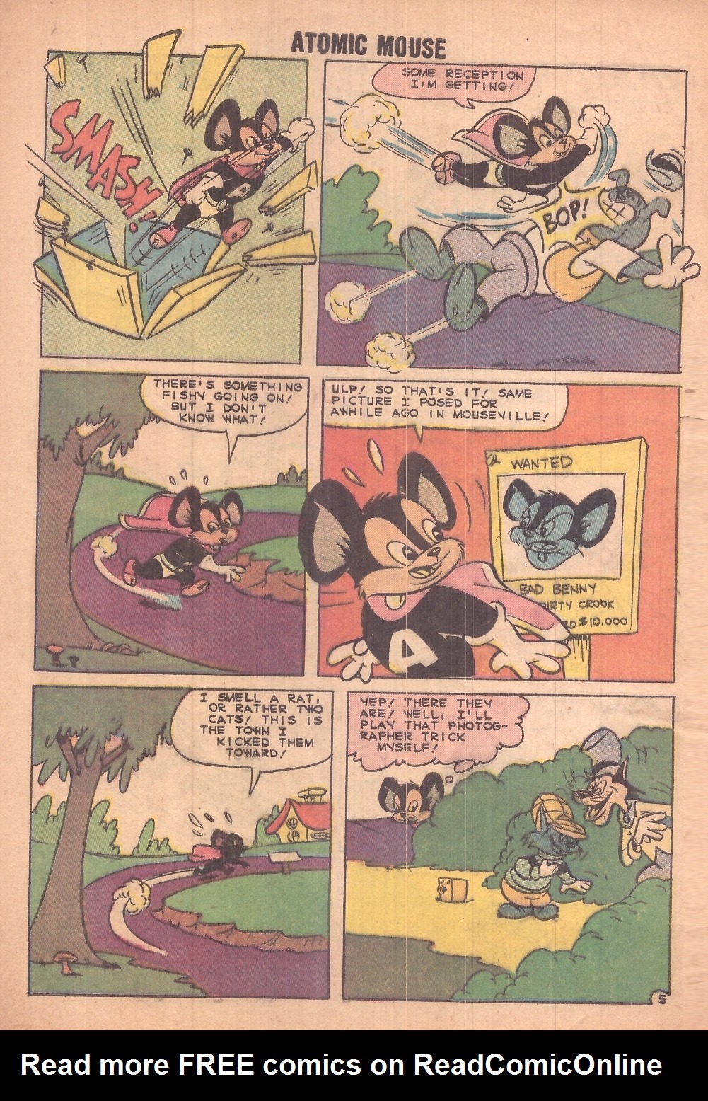 Read online Atomic Mouse comic -  Issue #32 - 8