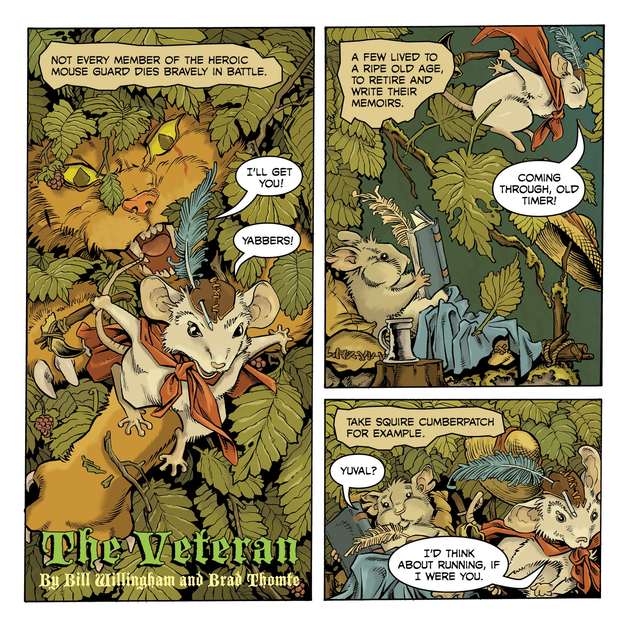 Read online Mouse Guard: Legends of the Guard Volume Two comic -  Issue # TPB - 84