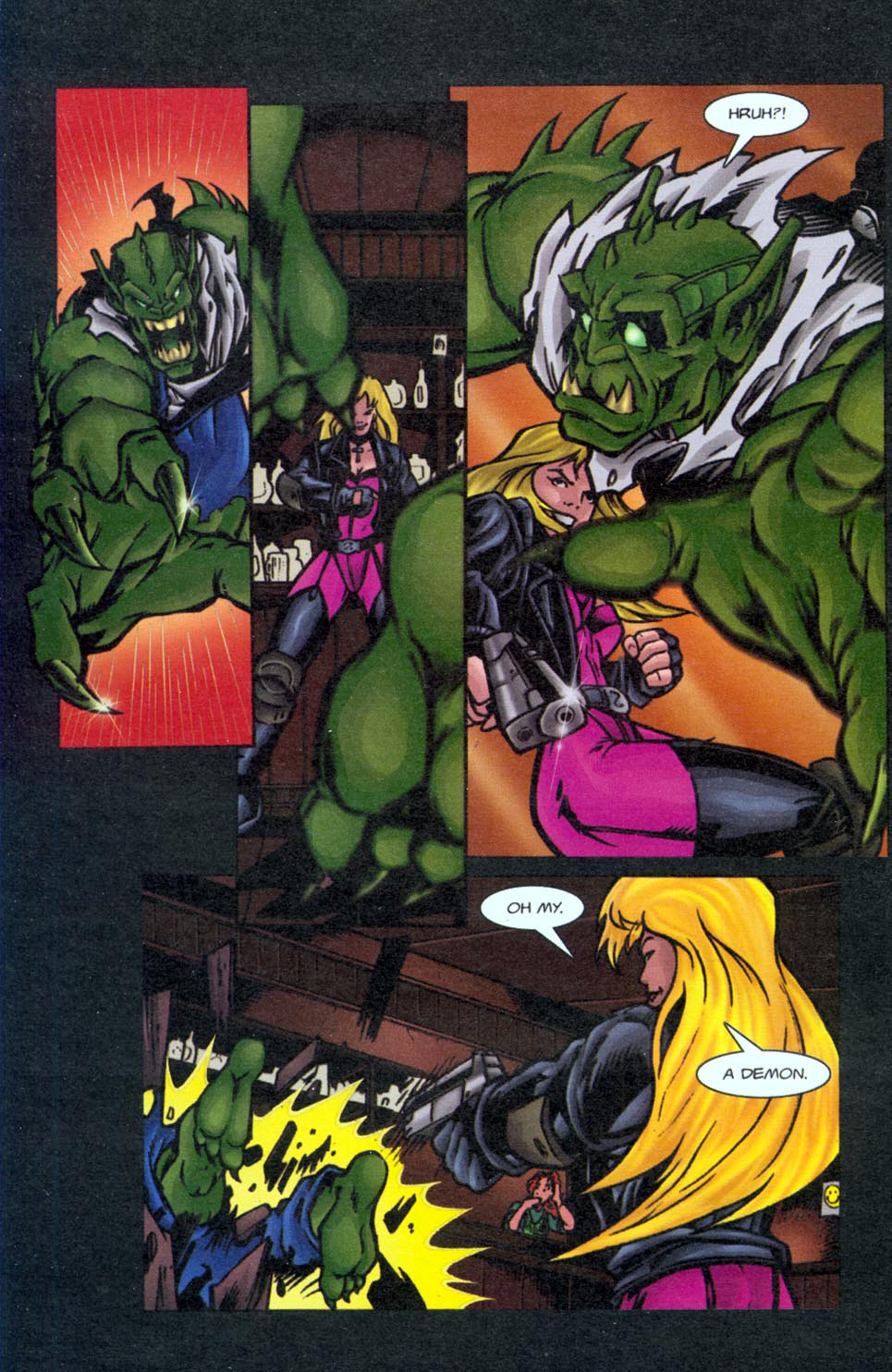 Read online Shotgun Mary:  Deviltown comic -  Issue # Full - 5