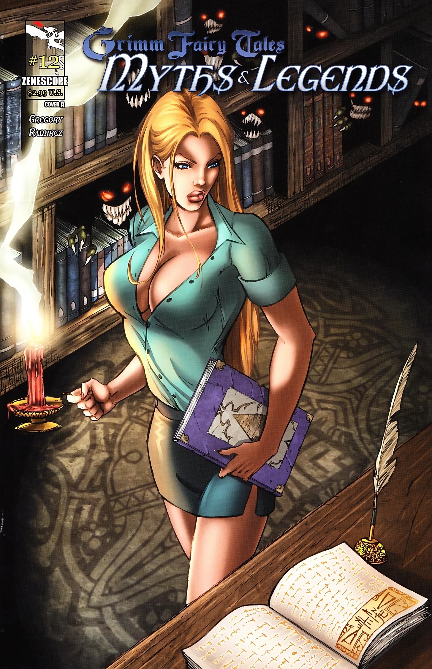 Read online Grimm Fairy Tales: Myths & Legends comic -  Issue #12 - 1