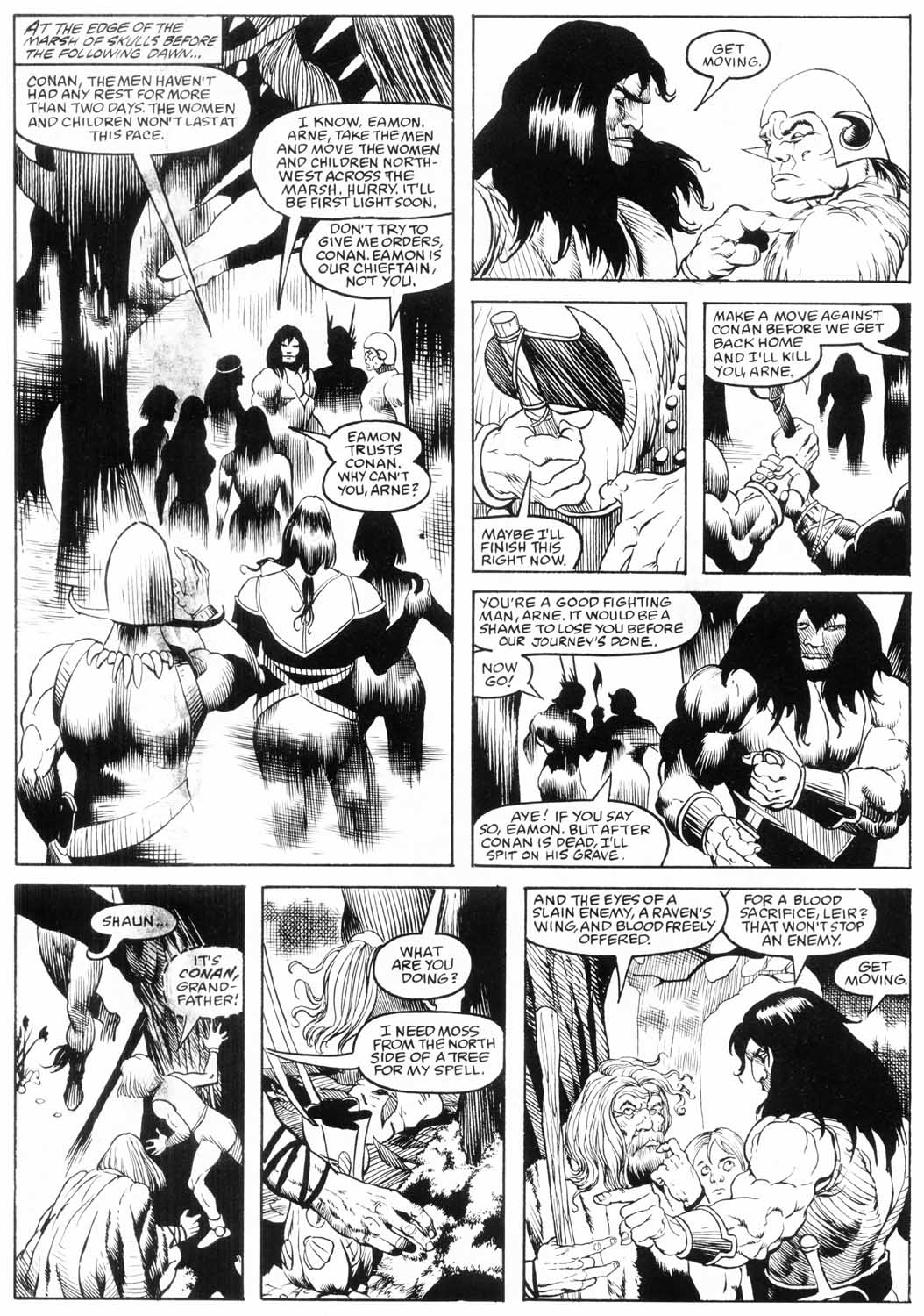 Read online The Savage Sword Of Conan comic -  Issue #157 - 19