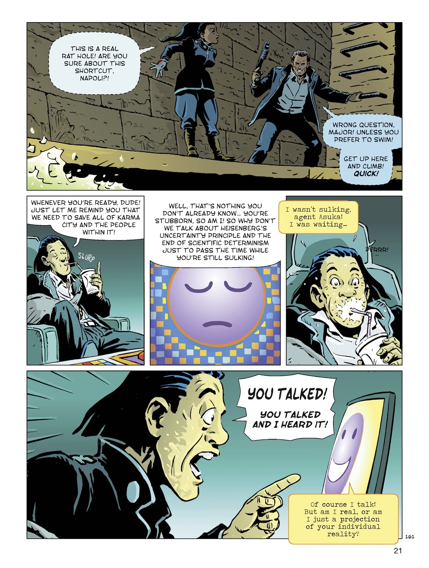 Read online Karma City comic -  Issue #7 - 21