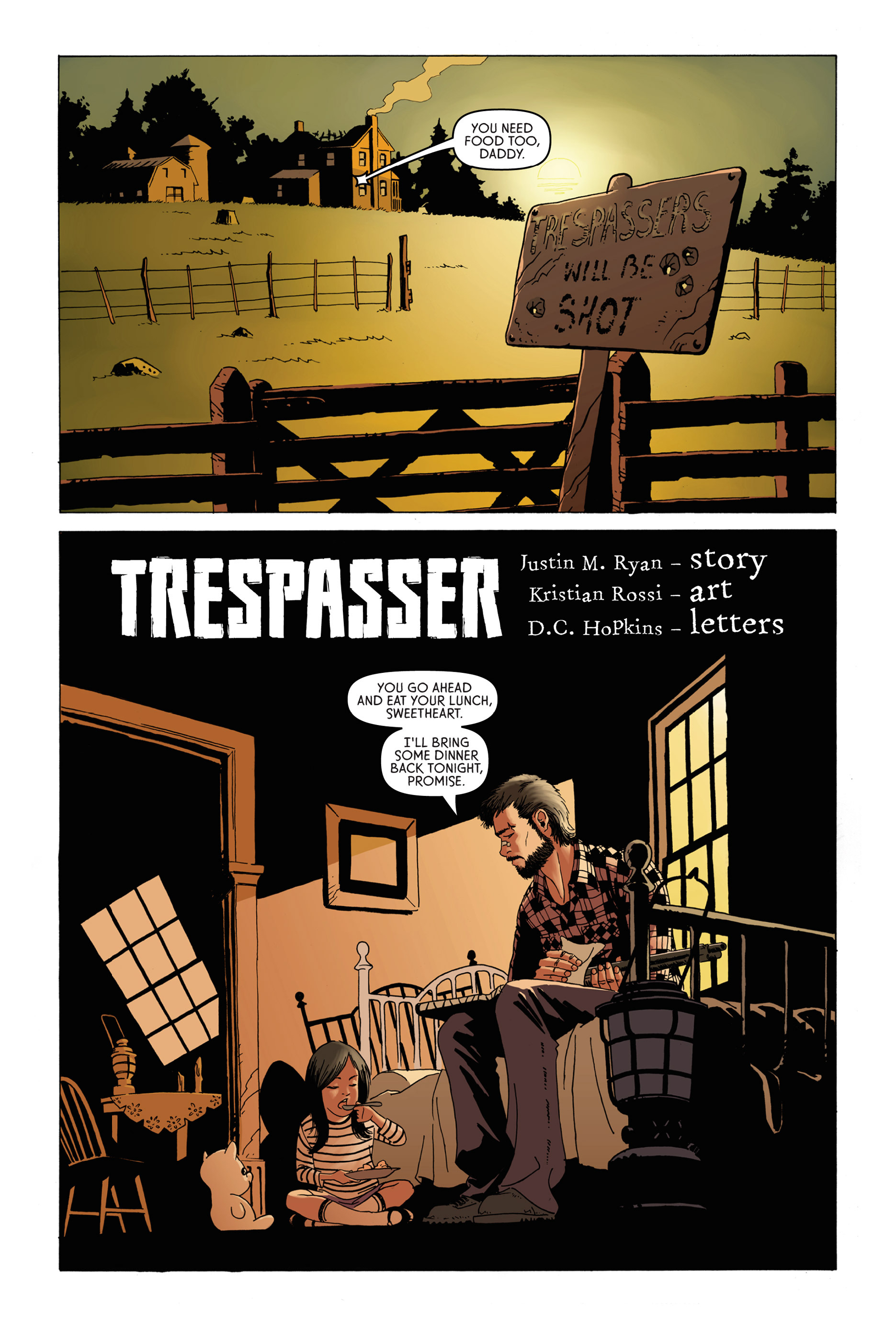 Read online Trespasser comic -  Issue #1 - 2