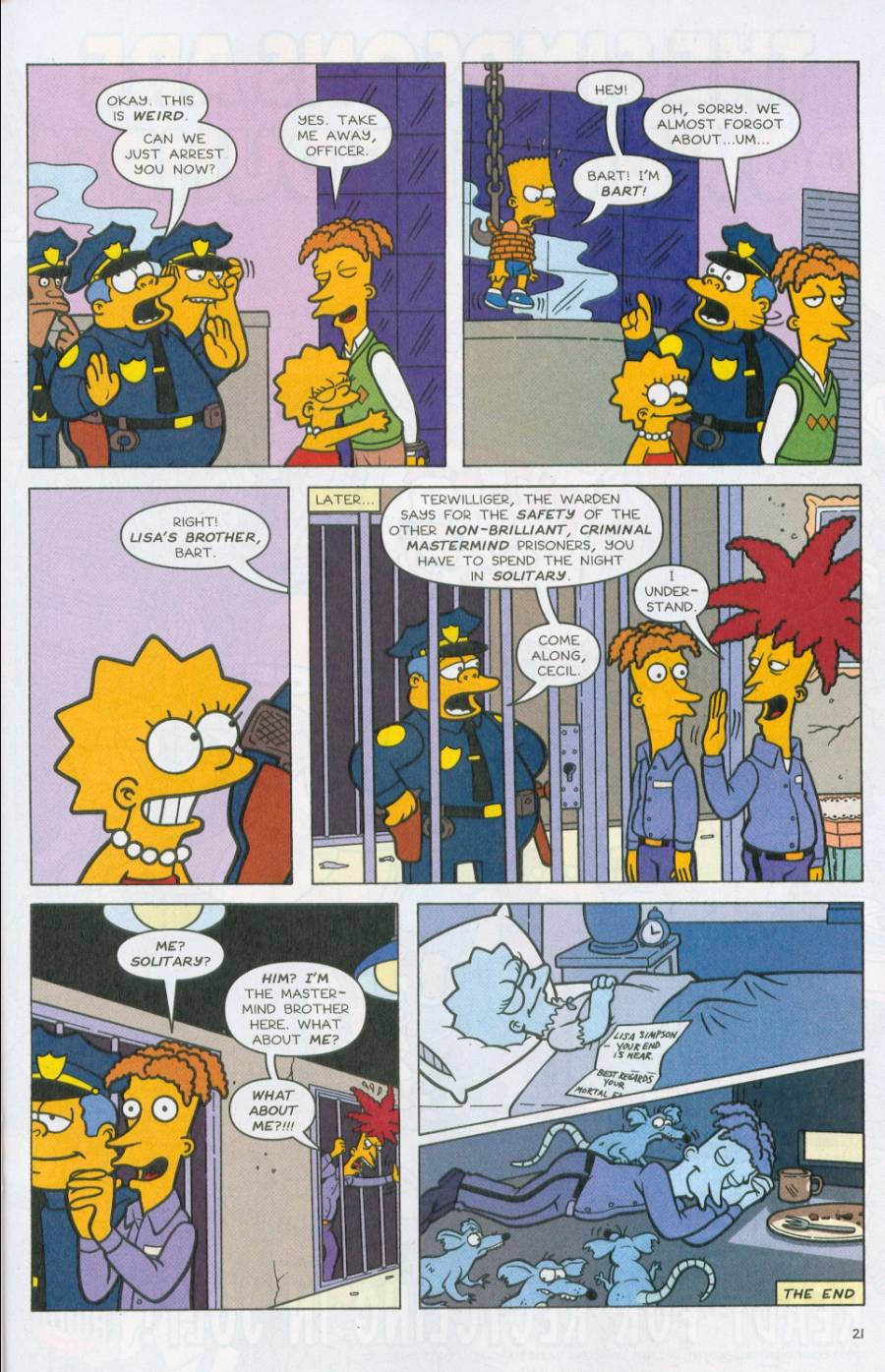 Read online Simpsons Comics comic -  Issue #71 - 22