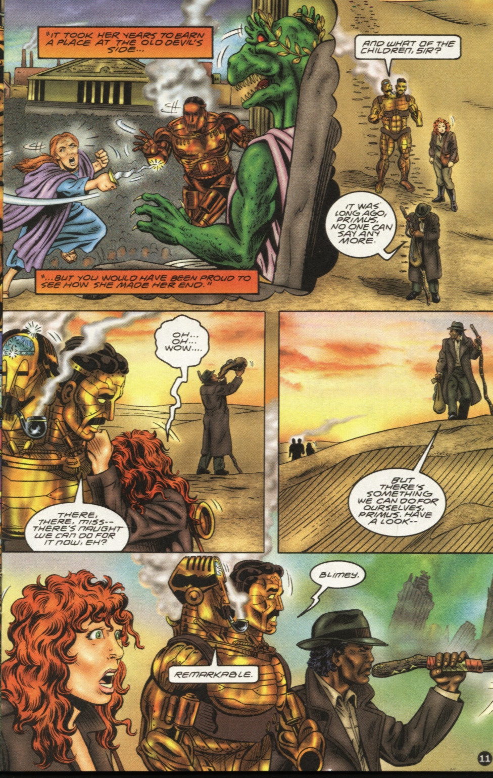 Read online Neil Gaiman's Mr. Hero - The Newmatic Man (1996) comic -  Issue # Full - 13