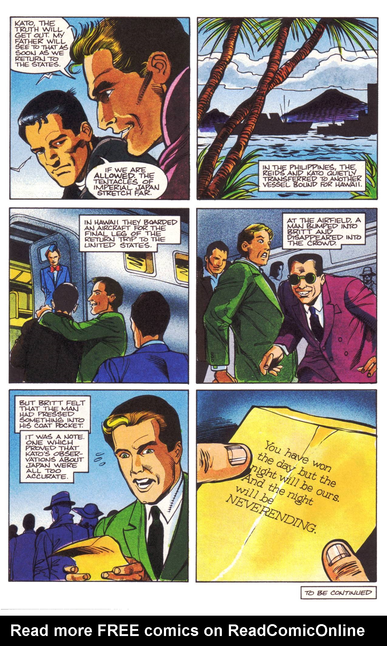 Read online Tales of the Green Hornet (1991) comic -  Issue #1 - 23