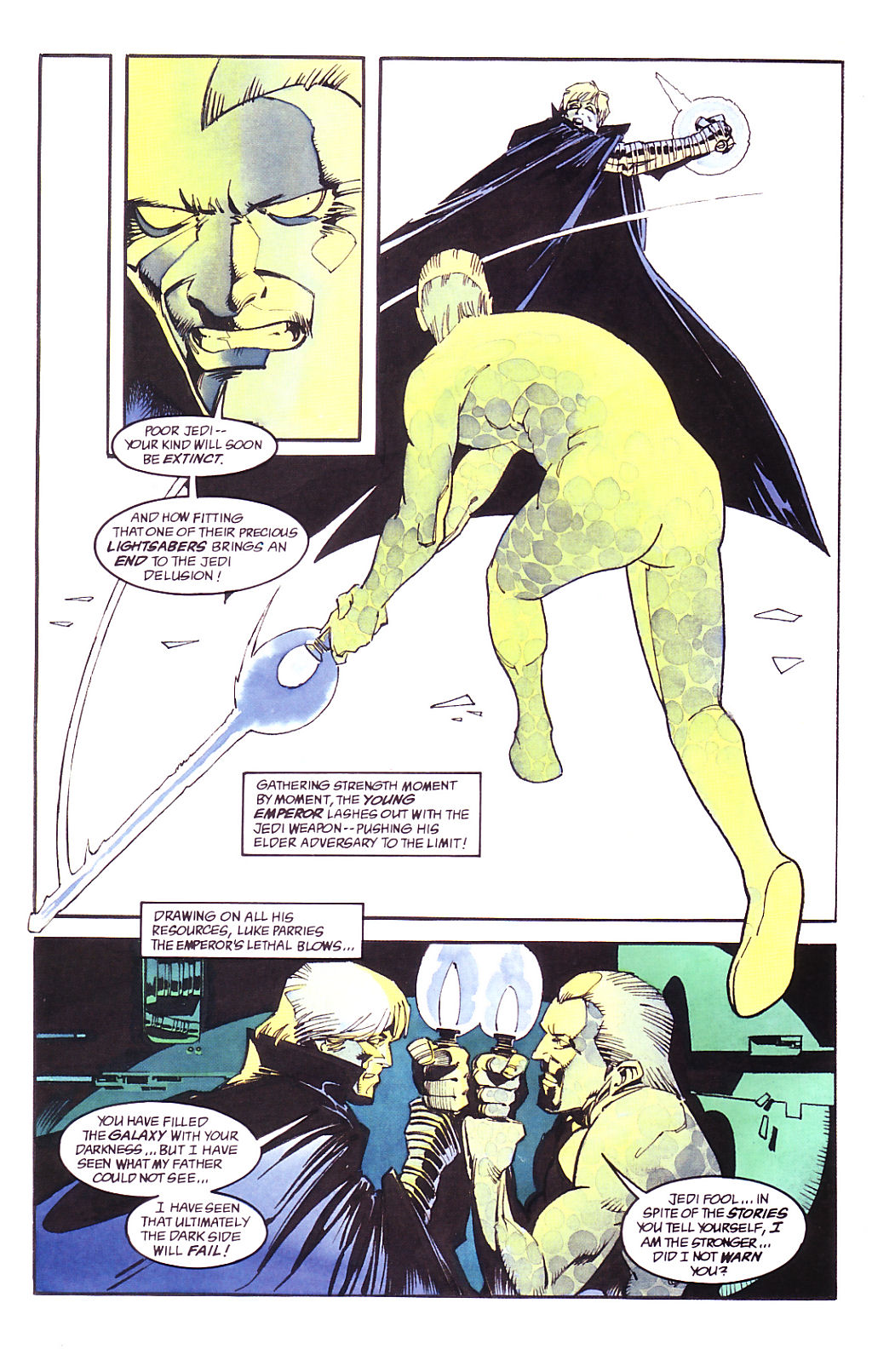 Read online Star Wars: Dark Empire comic -  Issue #5 - 26