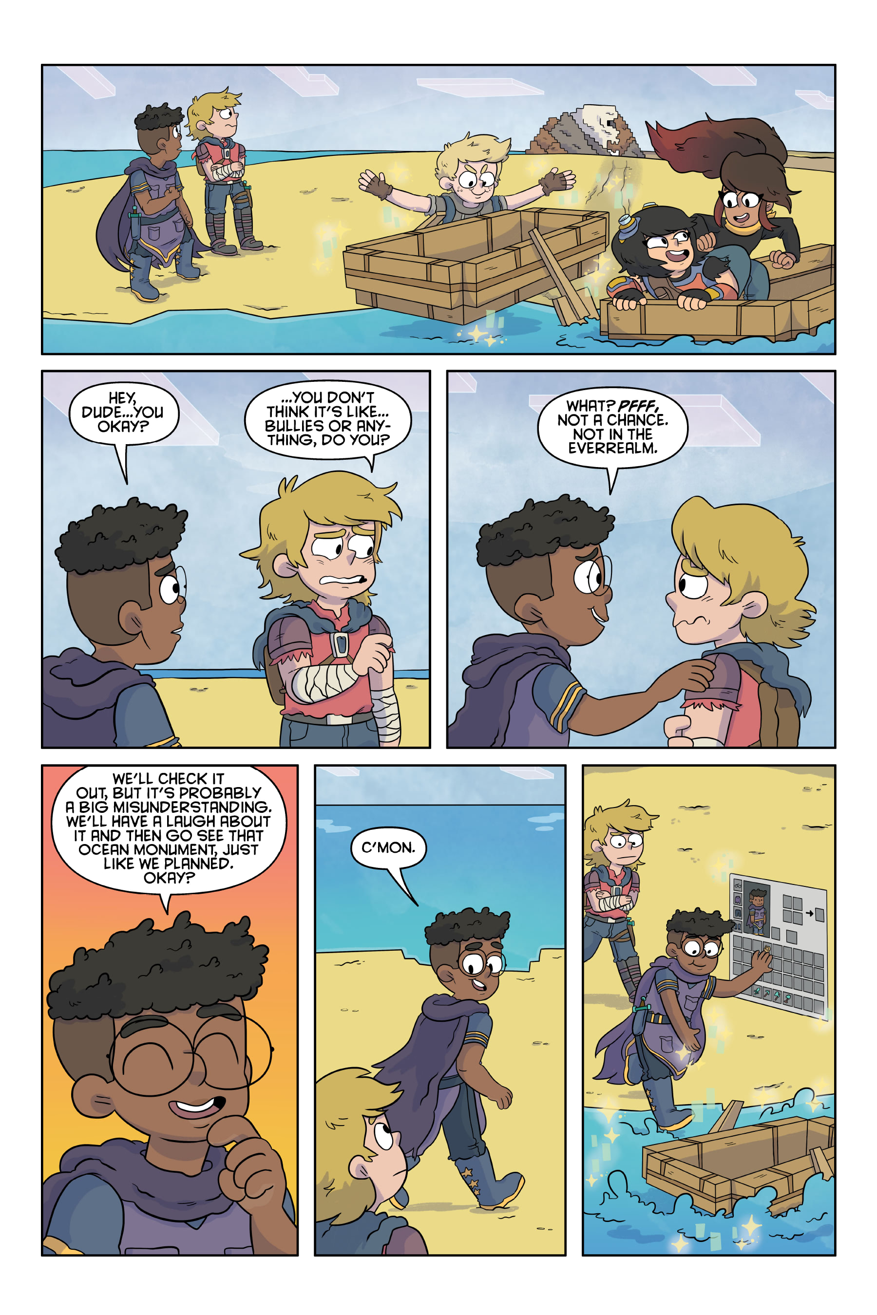 Read online Minecraft comic -  Issue # TPB 2 - 28