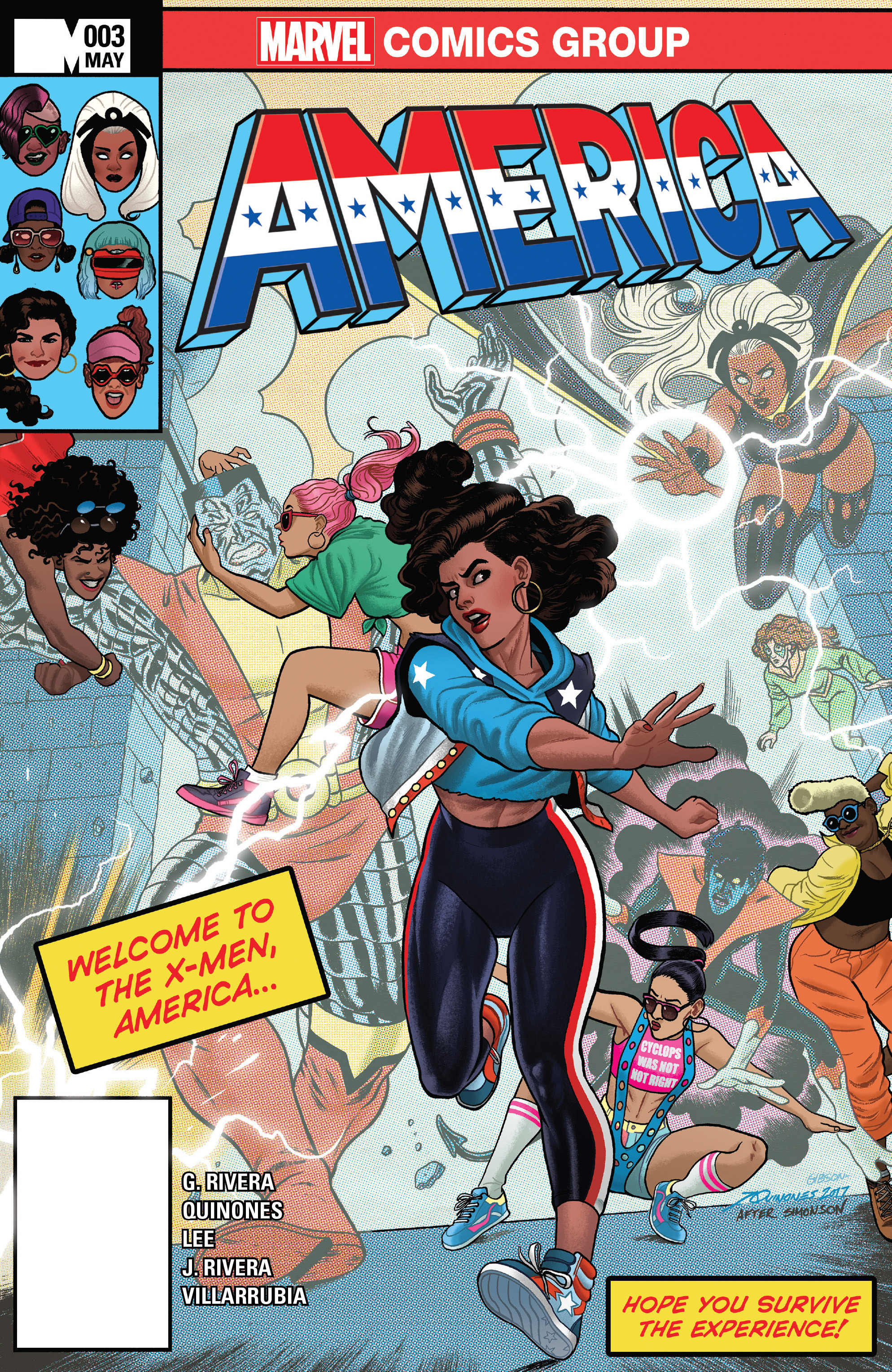 Read online America (2016) comic -  Issue #3 - 1