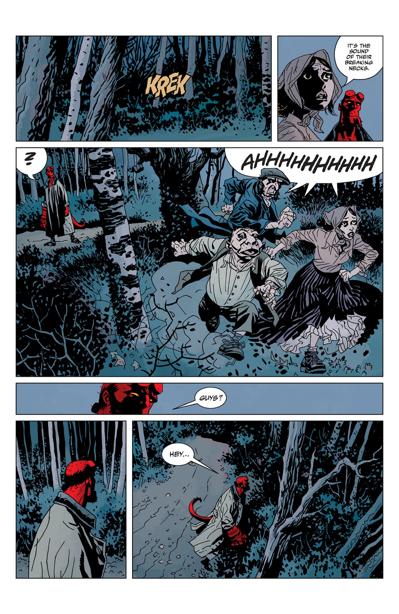 Read online Hellboy: Darkness Calls comic -  Issue # TPB - 30
