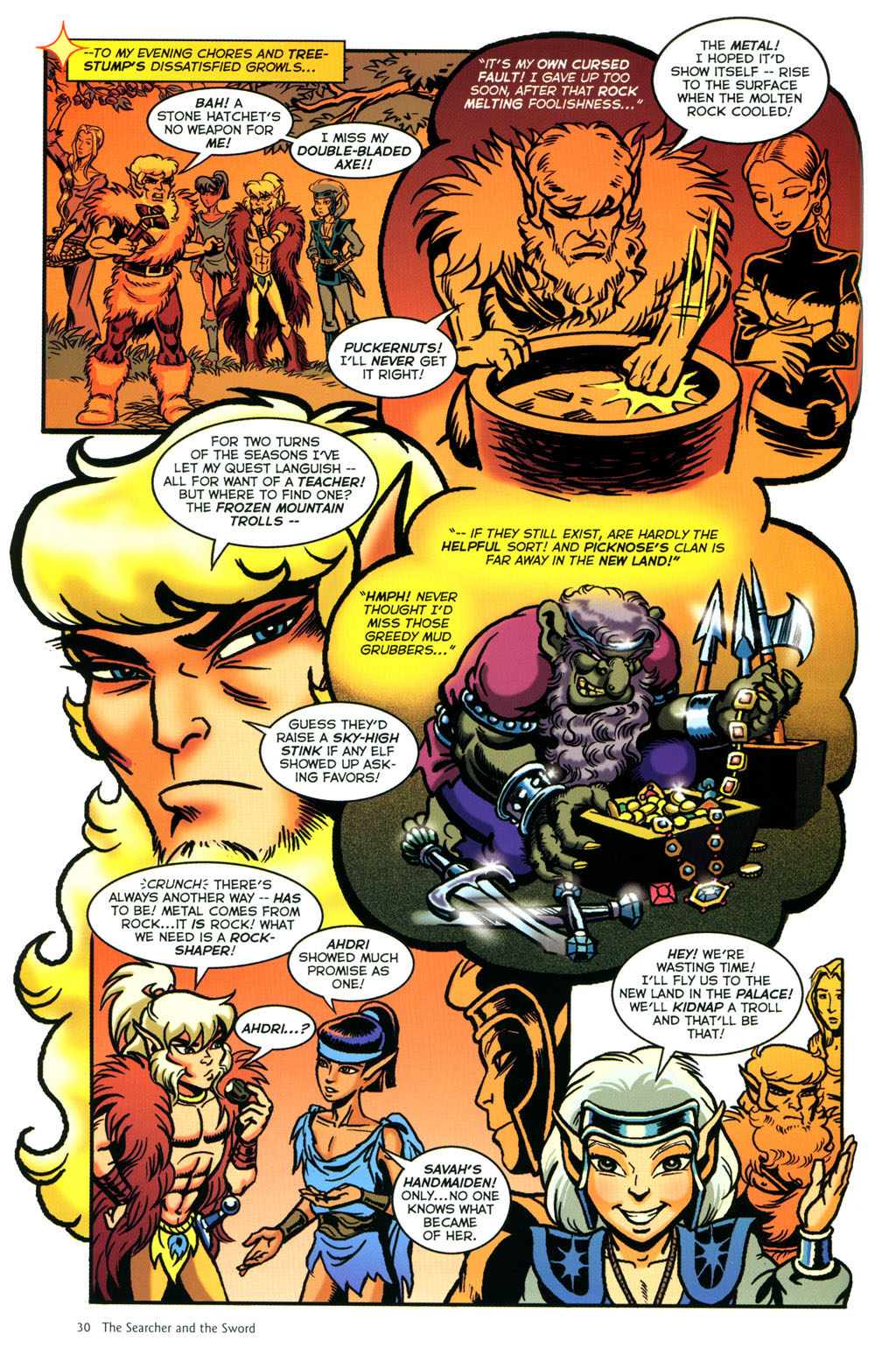 Read online Elfquest: The Searcher and the Sword comic -  Issue # TPB - 31