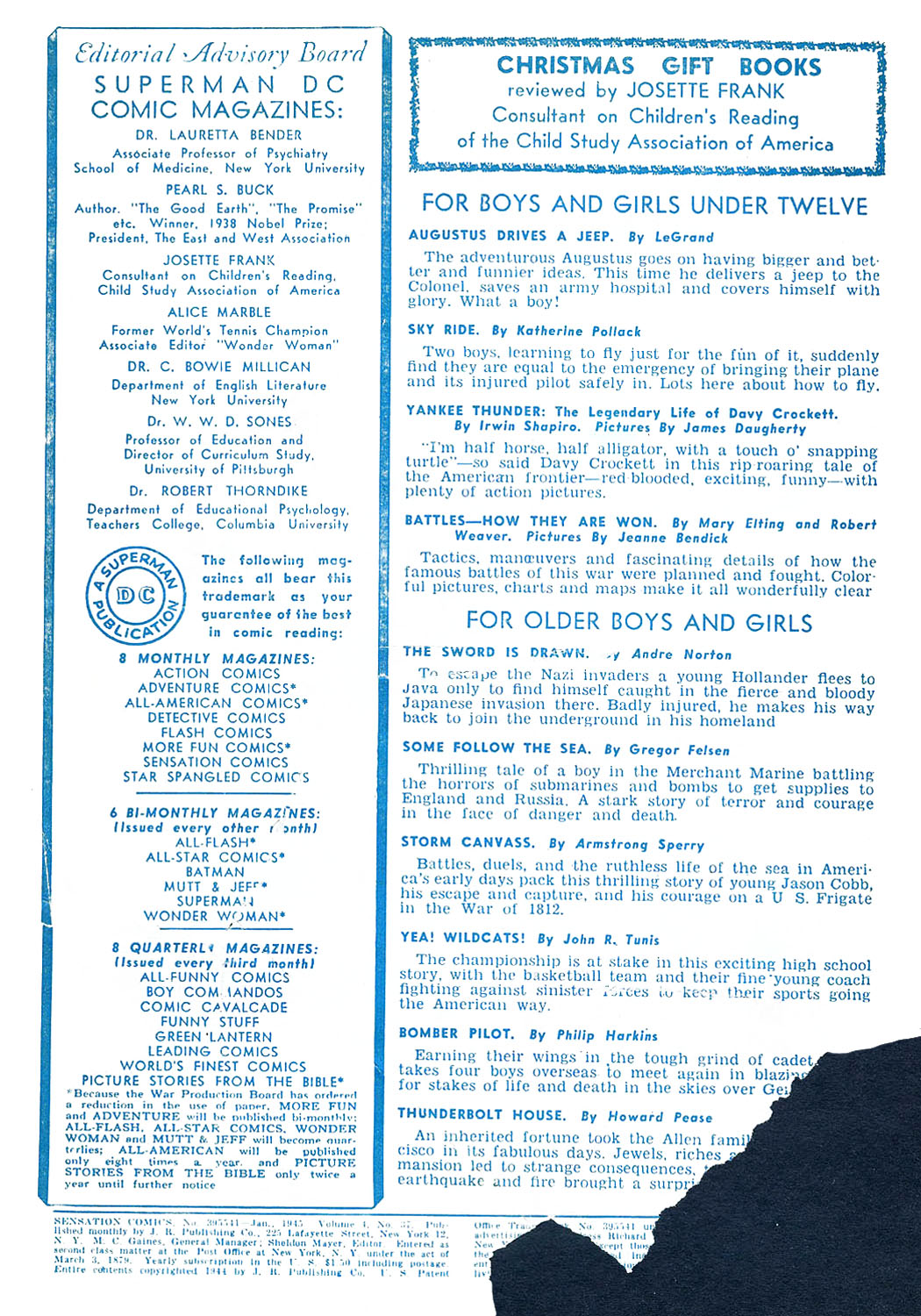 Read online Sensation (Mystery) Comics comic -  Issue #37 - 2