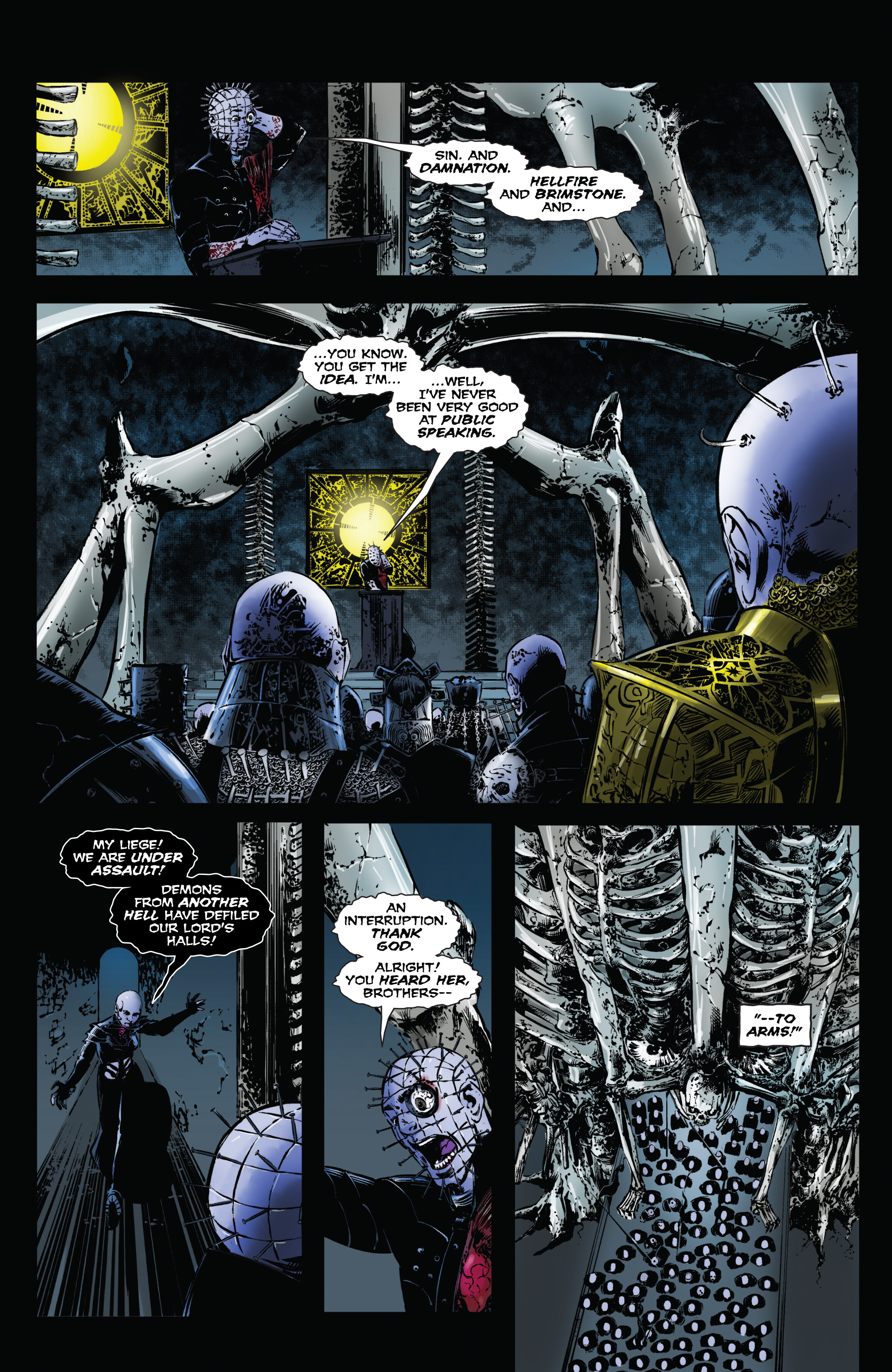 Read online Clive Barker's Hellraiser: The Dark Watch comic -  Issue # TPB 2 - 37
