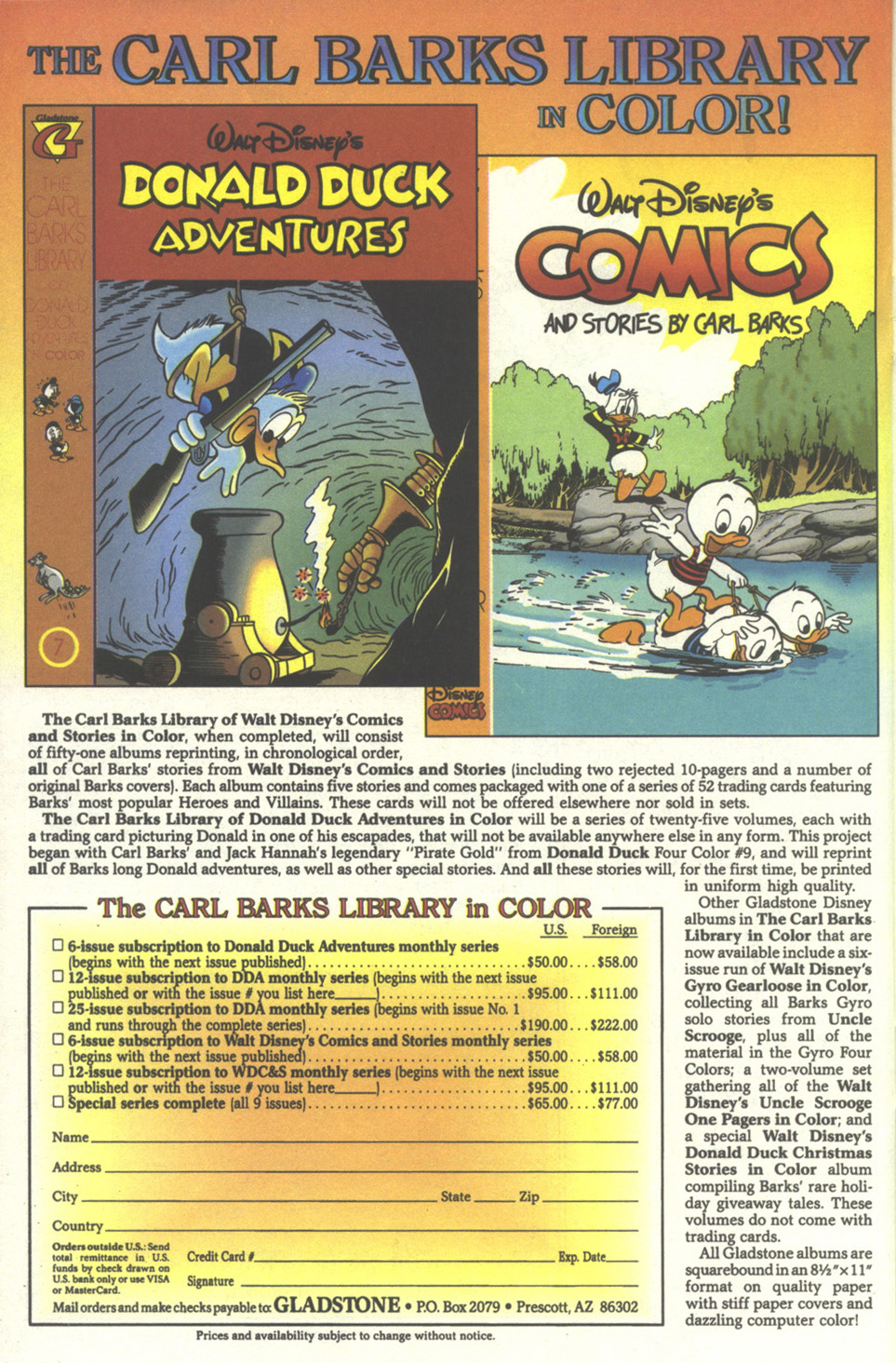 Read online Walt Disney's Donald Duck Adventures (1987) comic -  Issue #28 - 36