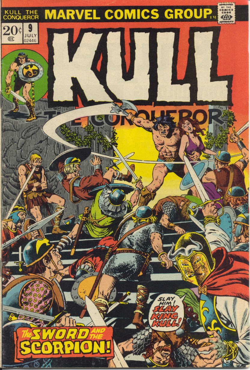 Read online Kull, the Conqueror (1971) comic -  Issue #9 - 1