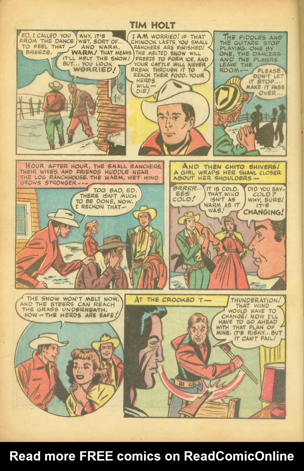 Read online Tim Holt comic -  Issue #5 - 12