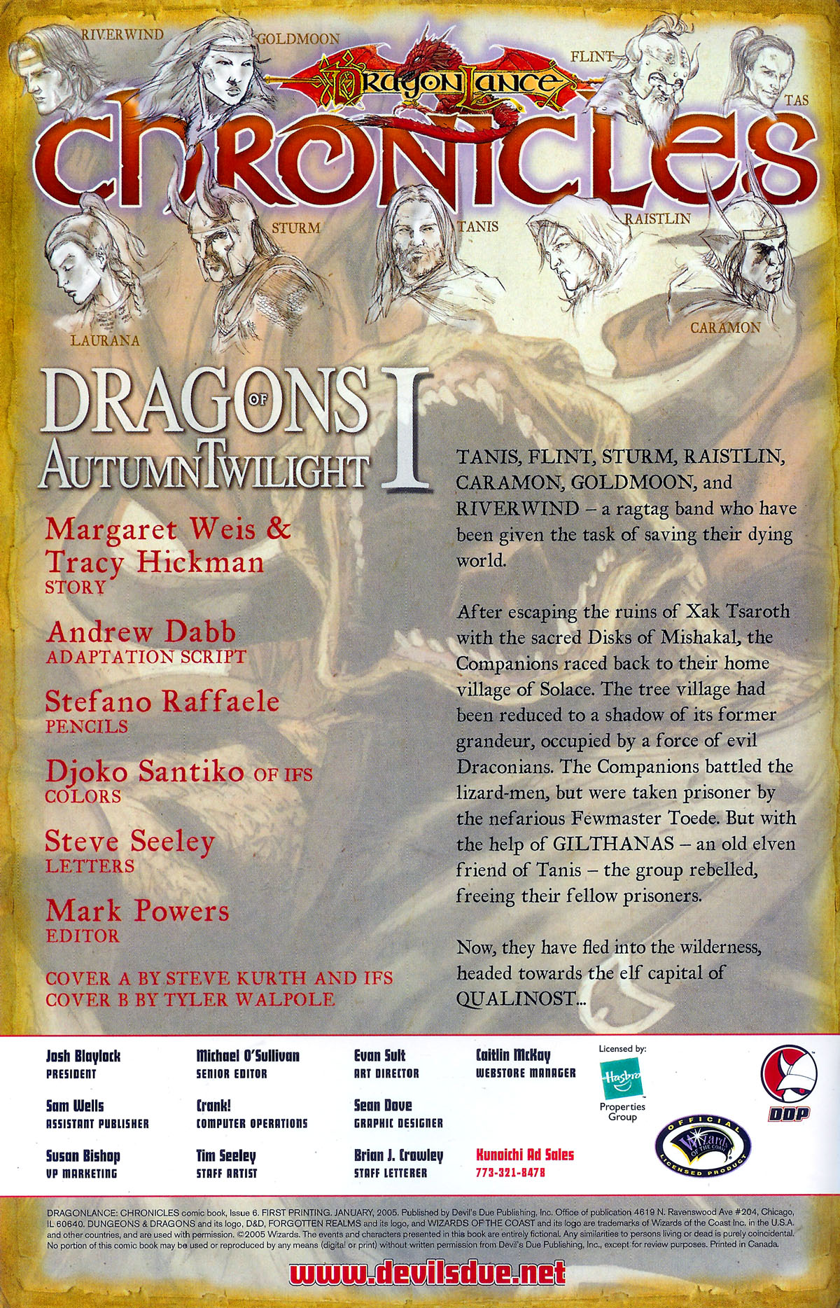 Read online Dragonlance Chronicles (2005) comic -  Issue #6 - 3