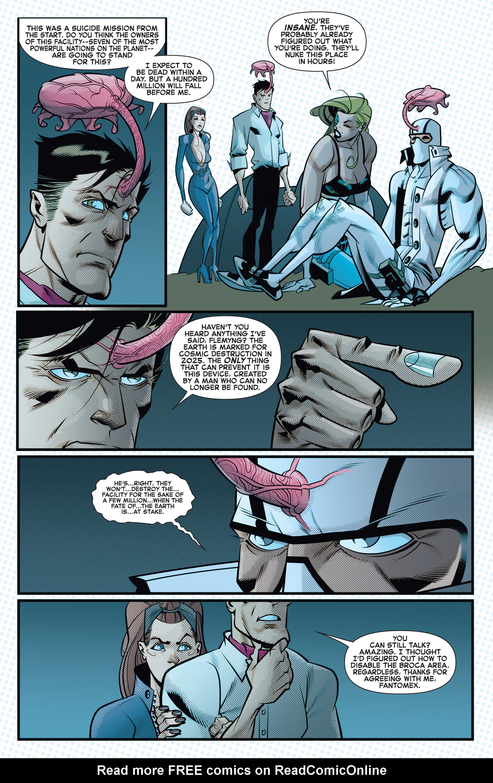 Read online Fantomex MAX comic -  Issue #4 - 4
