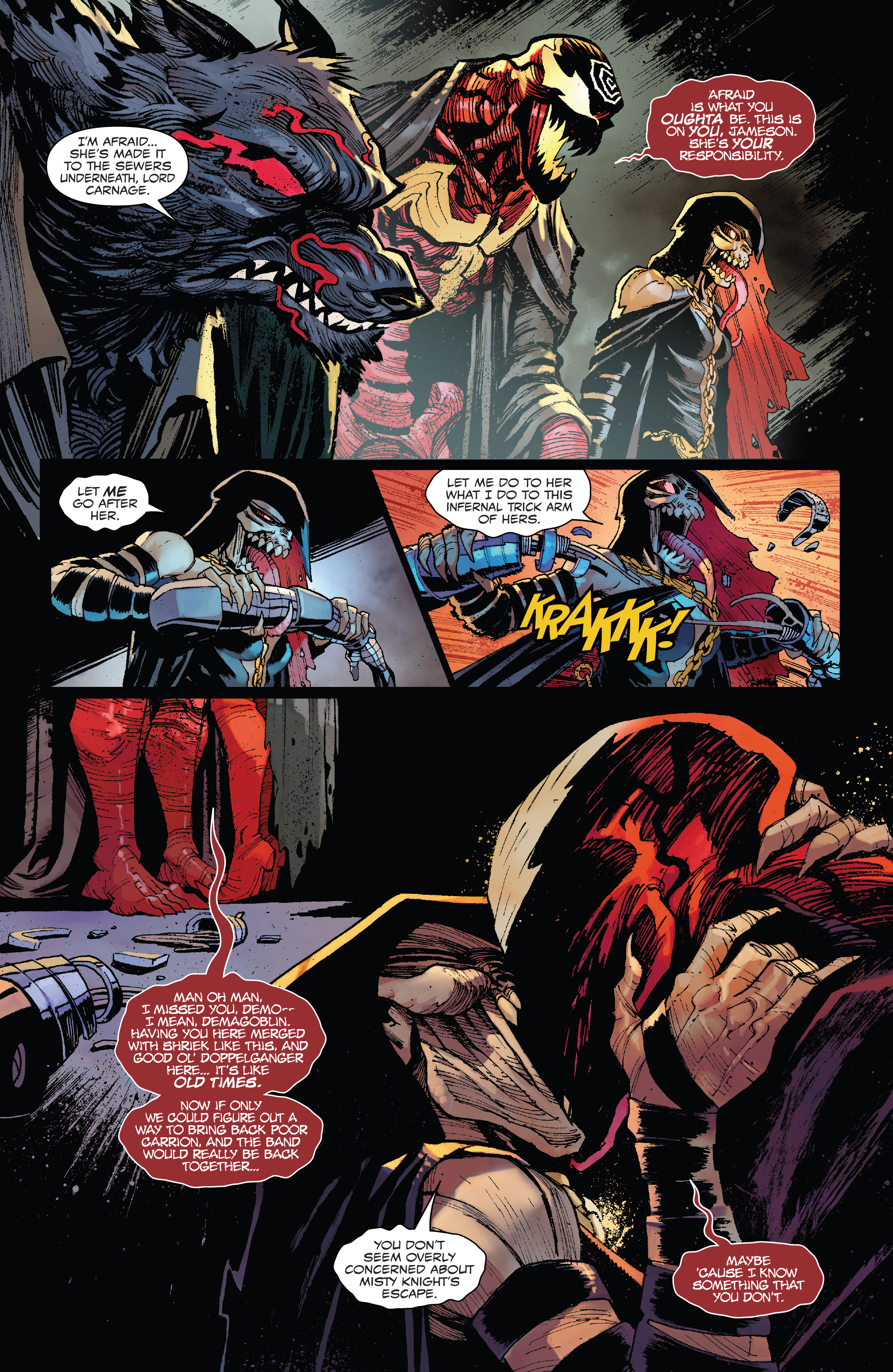 Read online Absolute Carnage: Lethal Protectors comic -  Issue #1 - 21