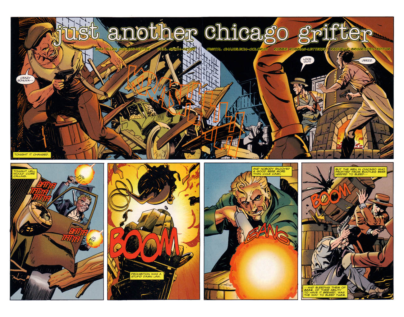 Read online Wild Times: Grifter comic -  Issue # Full - 4