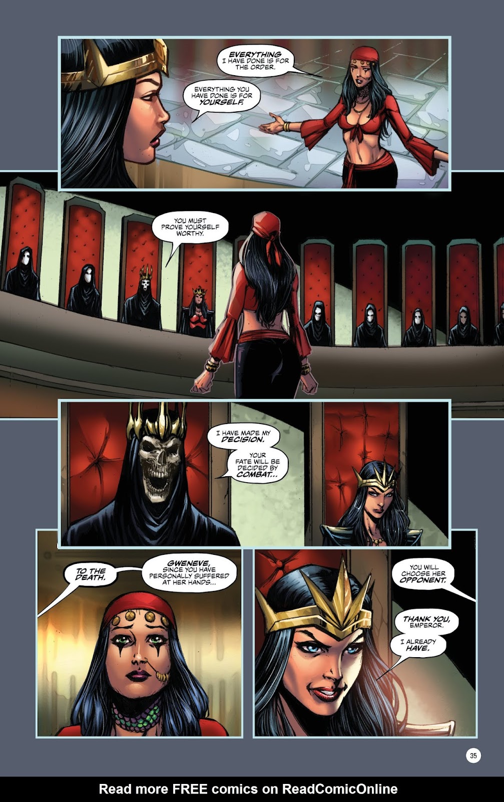 Grimm Fairy Tales: Tarot issue TPB (Part 1) - Page 36