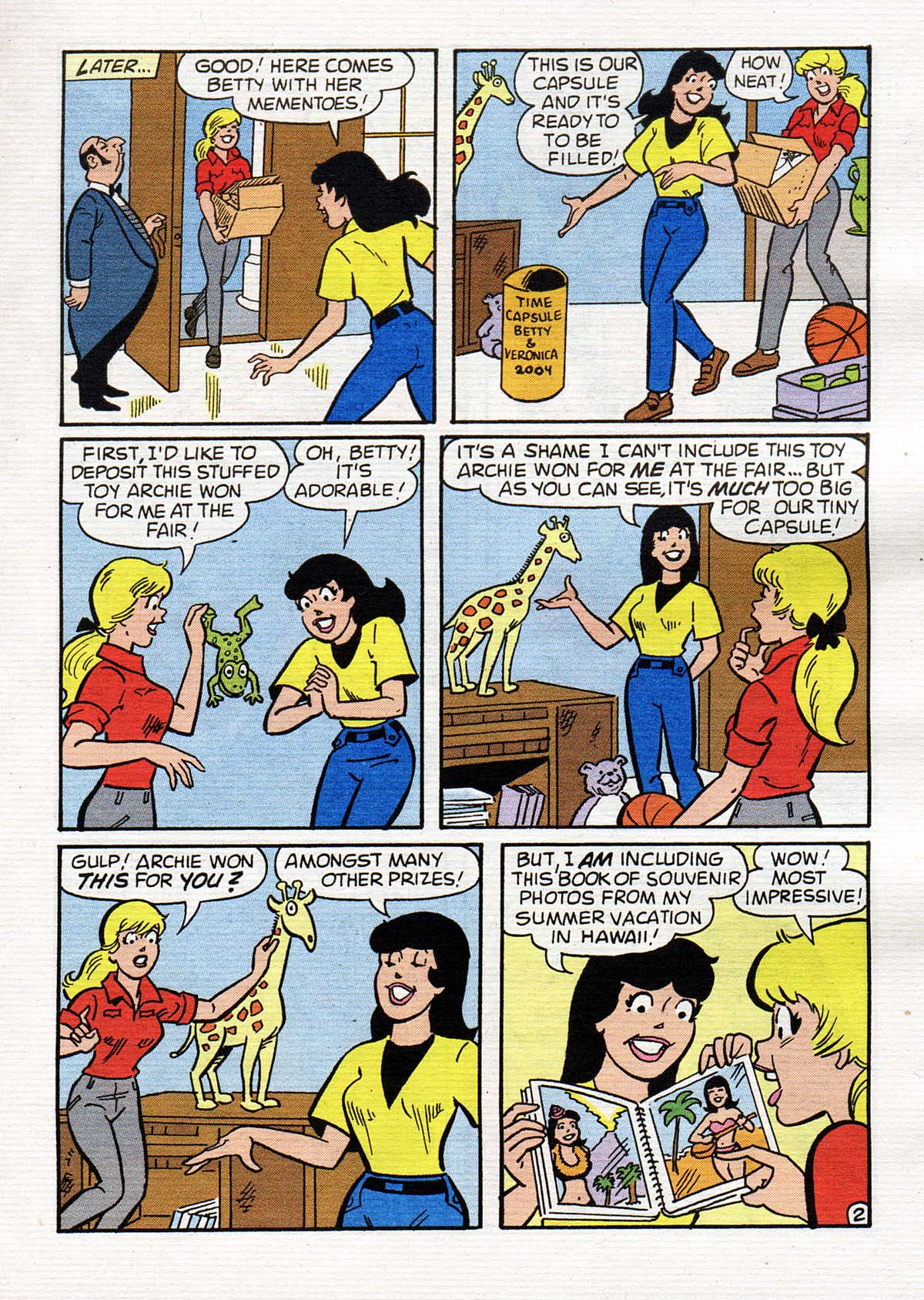 Read online Betty and Veronica Digest Magazine comic -  Issue #124 - 66