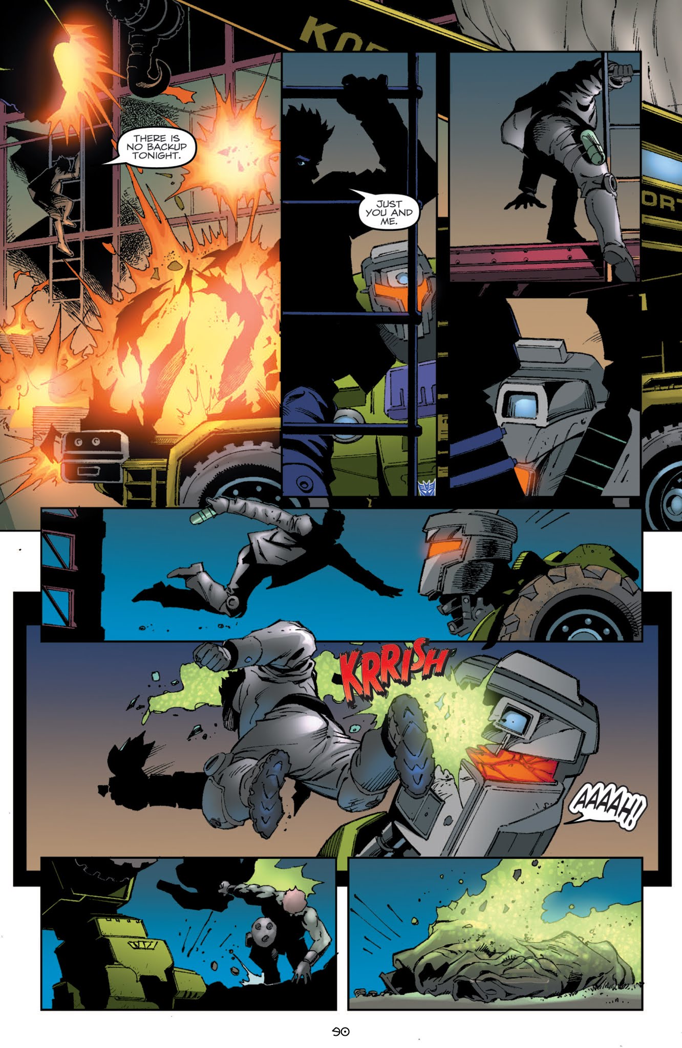 Read online Transformers: The IDW Collection comic -  Issue # TPB 7 (Part 1) - 90
