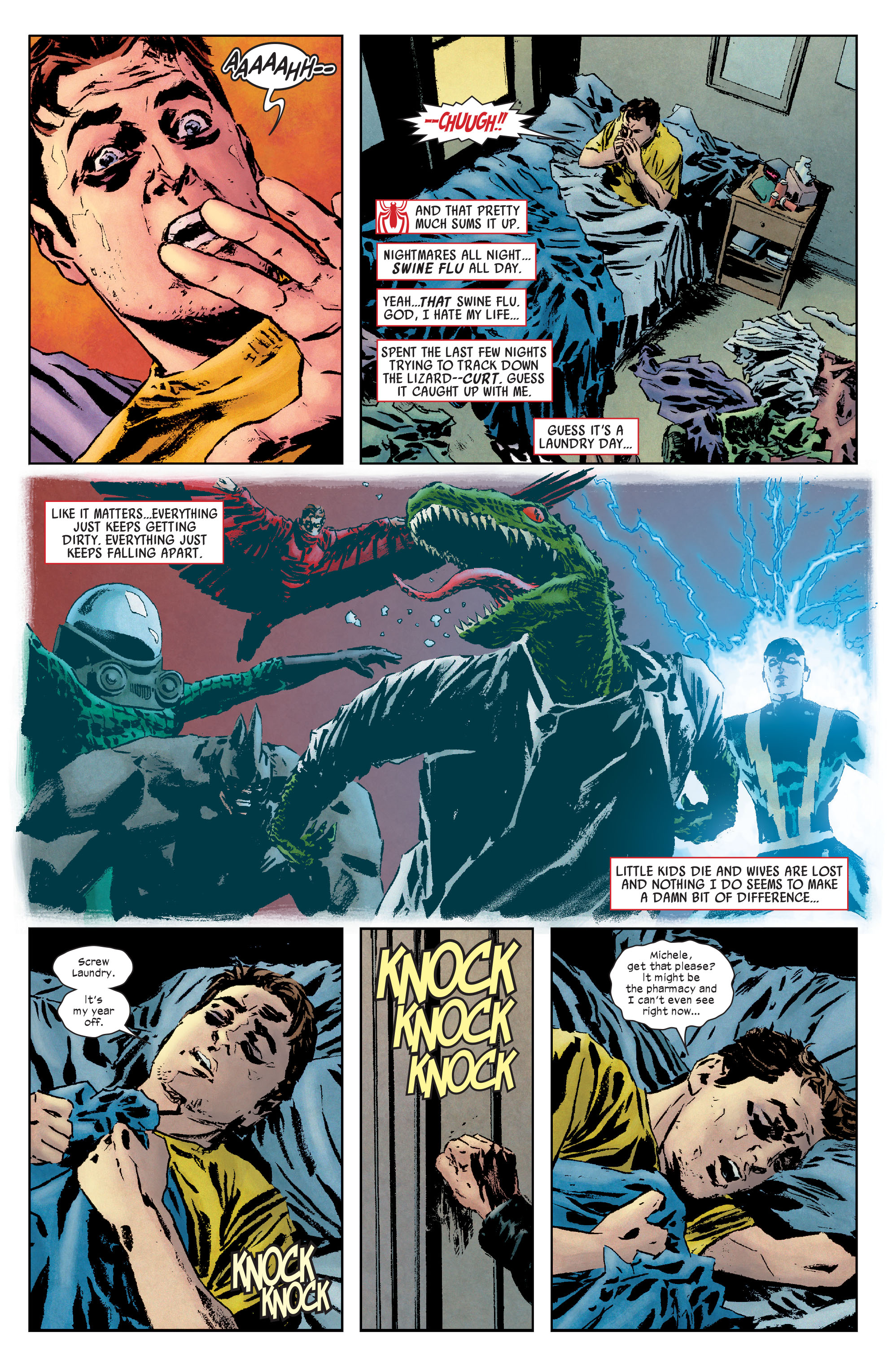 Read online Amazing Spider-Man: Grim Hunt comic -  Issue # TPB (Part 1) - 8