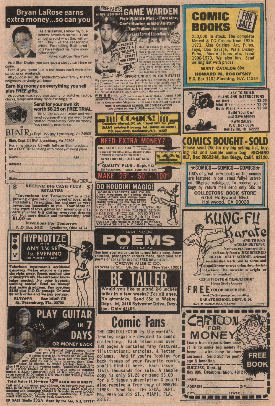 Read online Where Monsters Dwell (1970) comic -  Issue #32 - 10