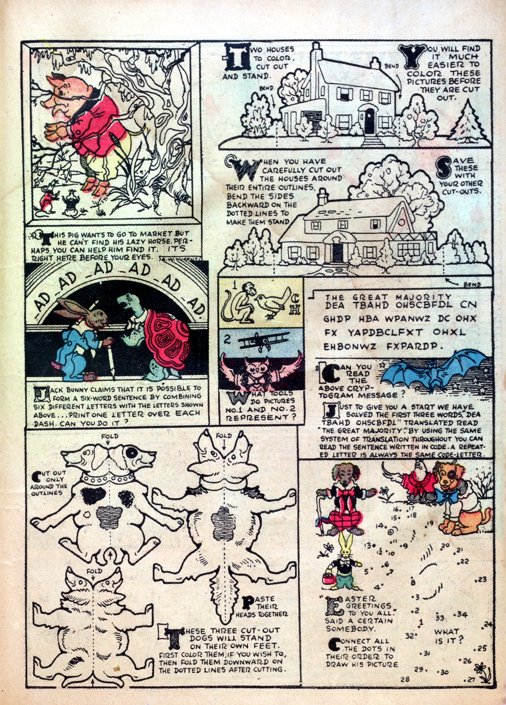 Read online Famous Funnies comic -  Issue #1 - 51