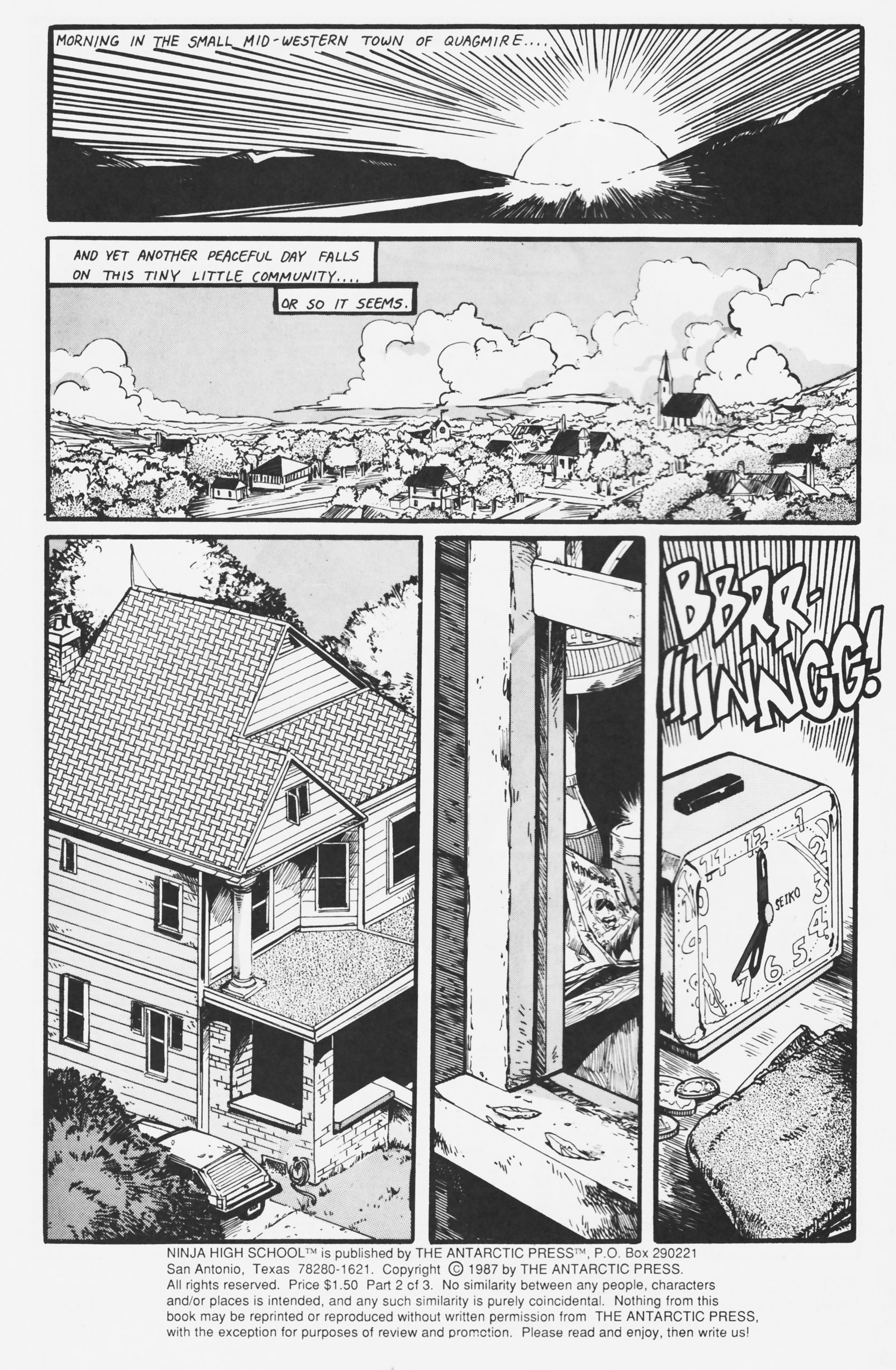 Read online Ninja High School (1986) comic -  Issue #2 - 4
