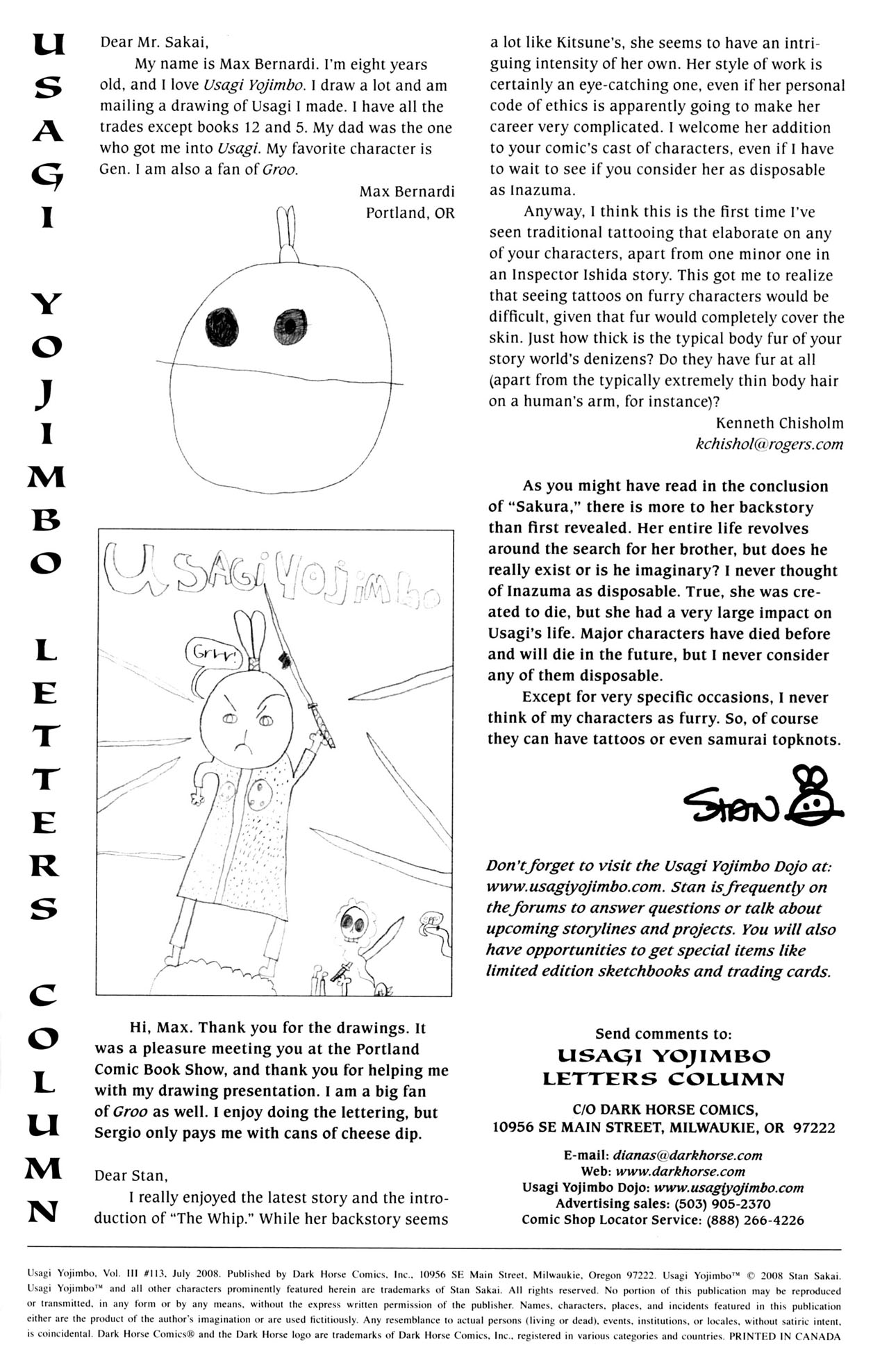 Read online Usagi Yojimbo (1996) comic -  Issue #113 - 28