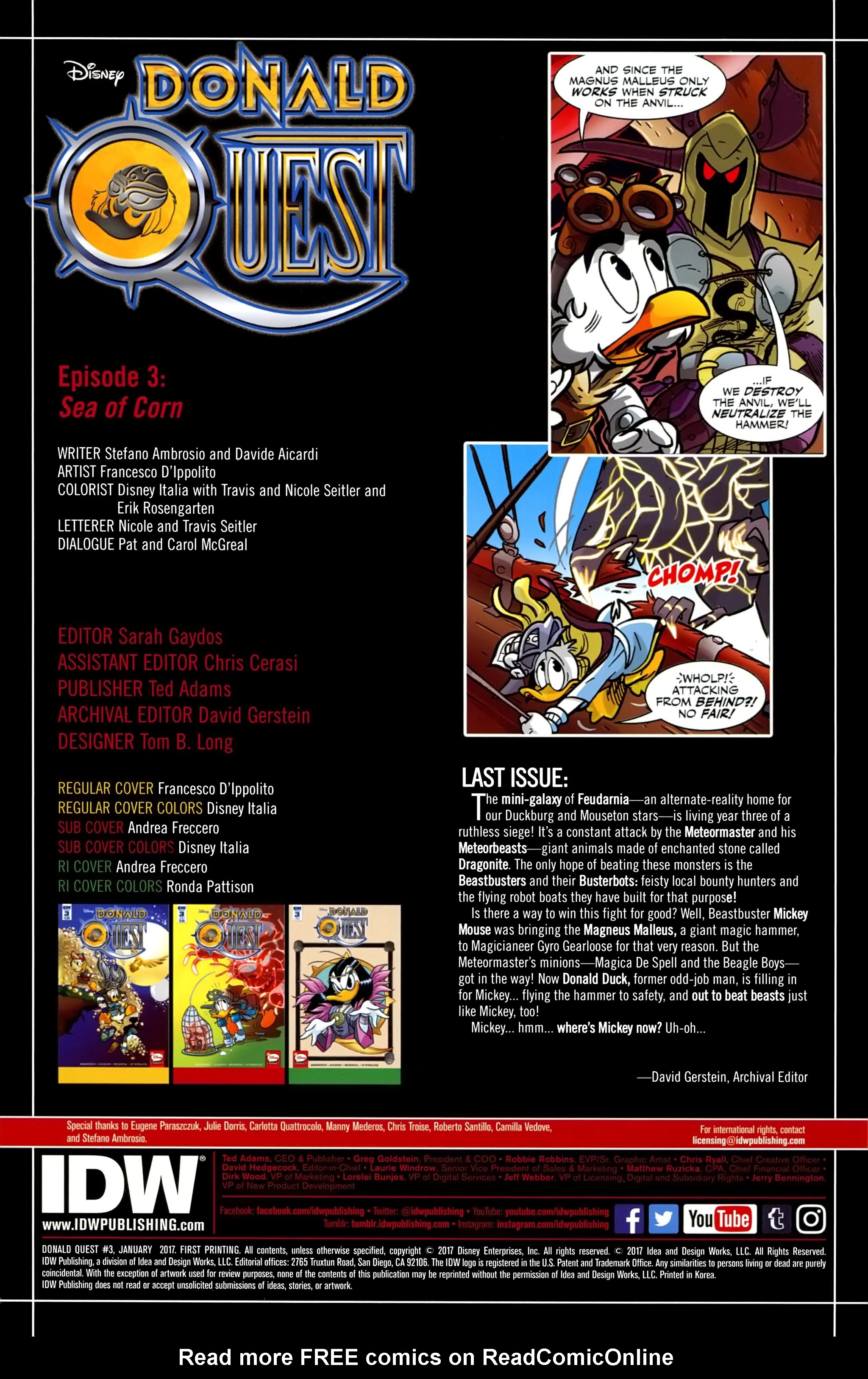 Read online Donald Quest comic -  Issue #3 - 2