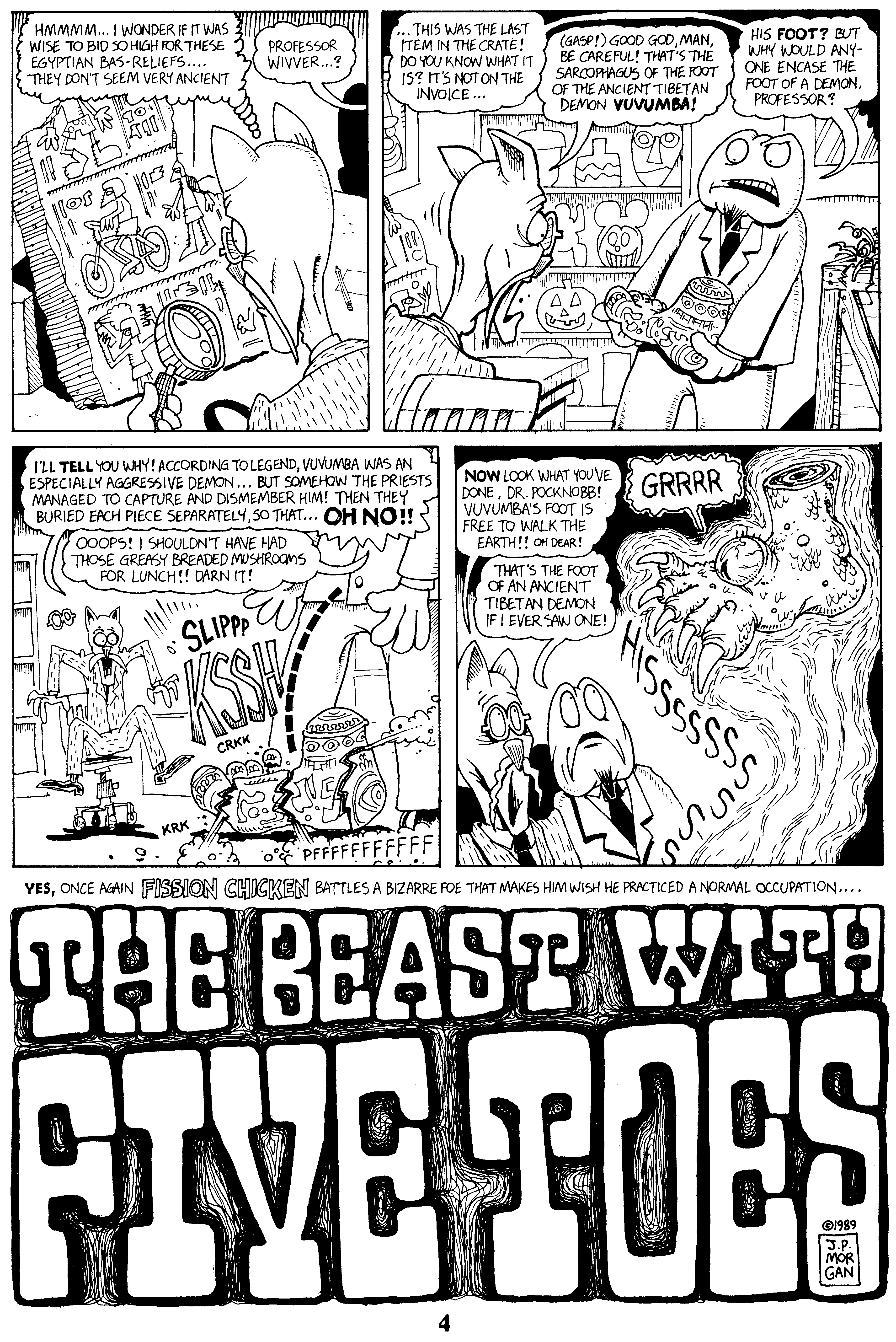 Read online Critters comic -  Issue #50 - 6