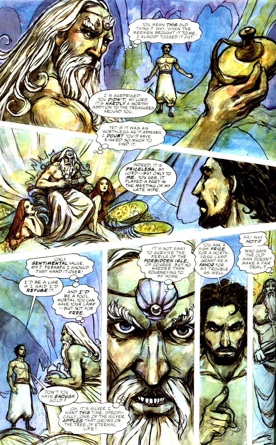 Read online Green Lantern: 1001 Emerald Nights comic -  Issue # TPB - 38