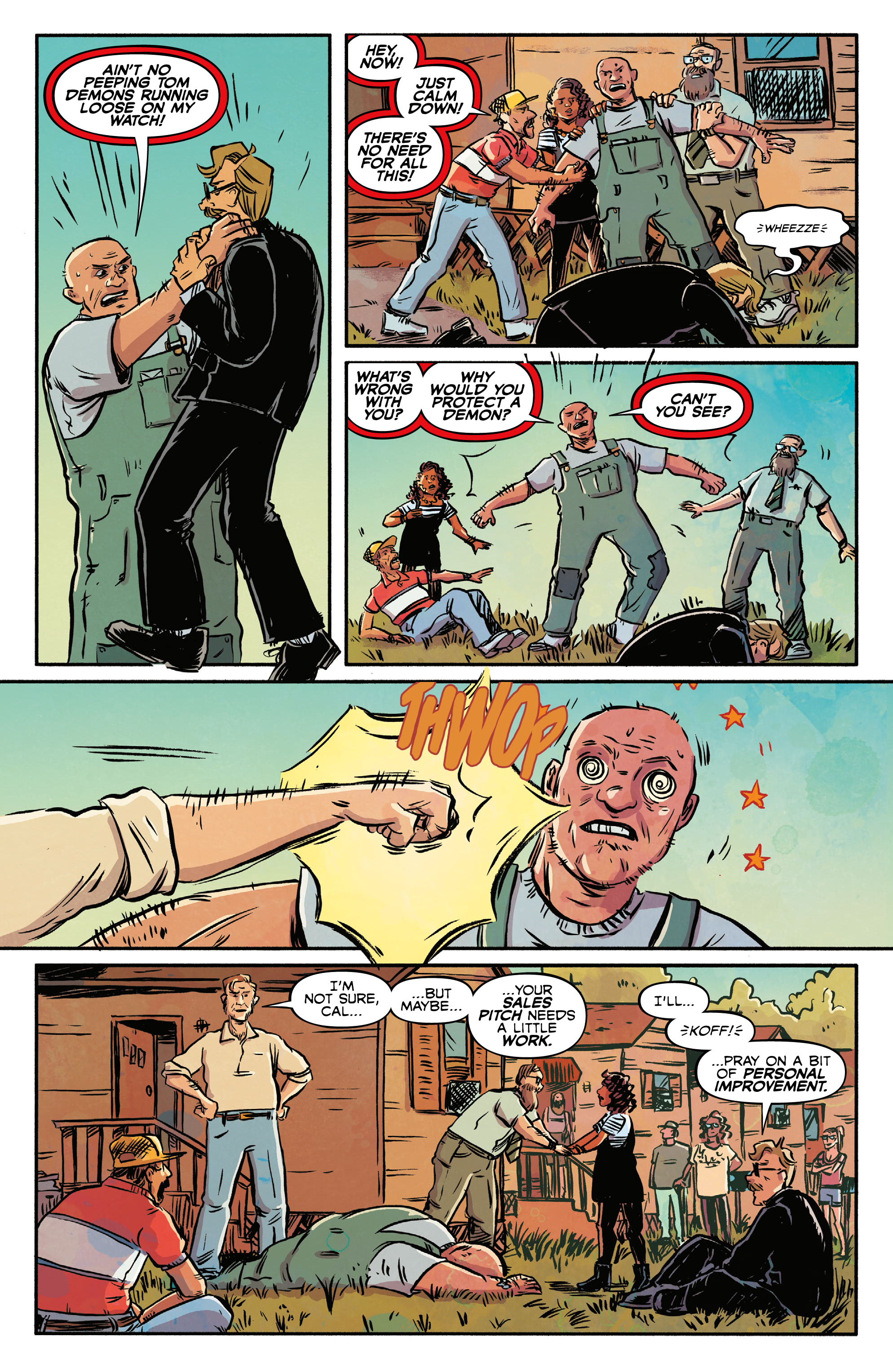 Read online Door to Door, Night by Night comic -  Issue #2 - 10