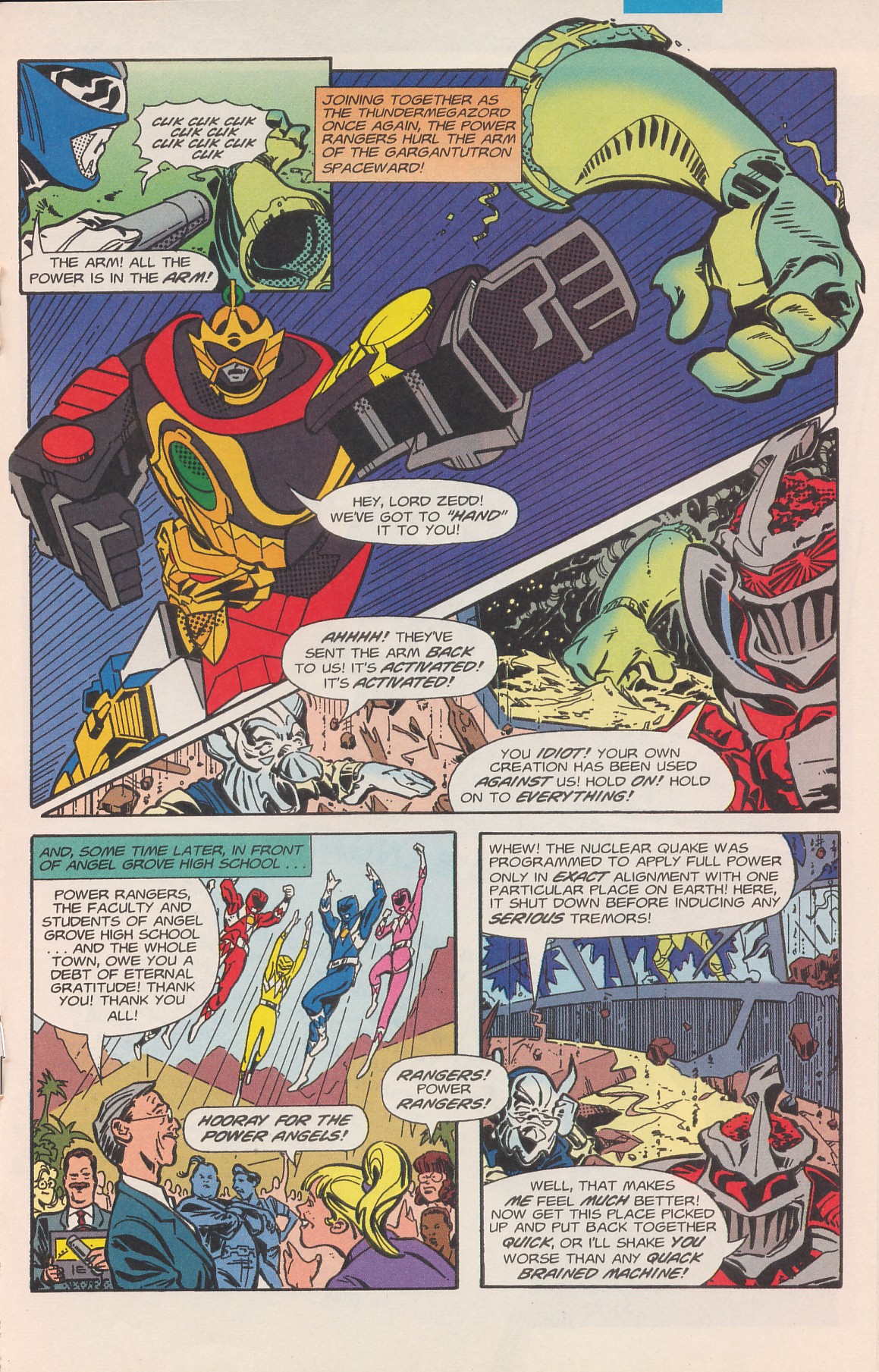 Read online Saban's Mighty Morphin Power Rangers (1994) comic -  Issue #6 - 19