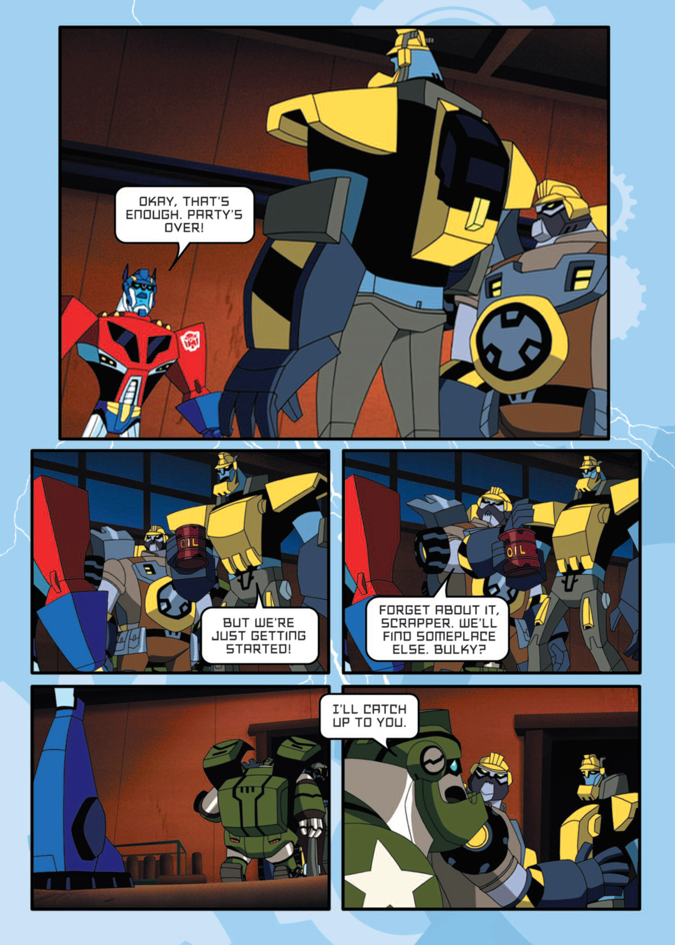 Read online Transformers Animated comic -  Issue #10 - 36