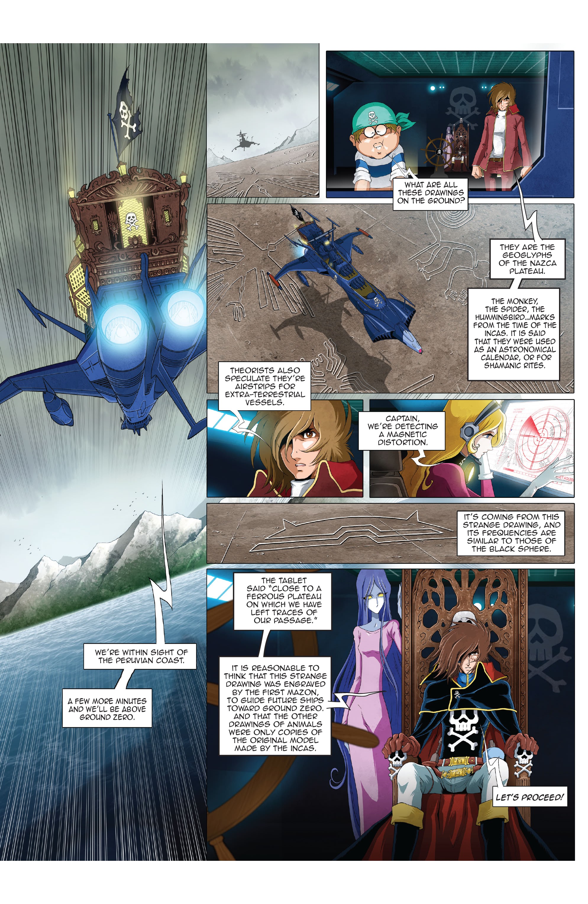 Read online Space Pirate Captain Harlock comic -  Issue #2 - 17