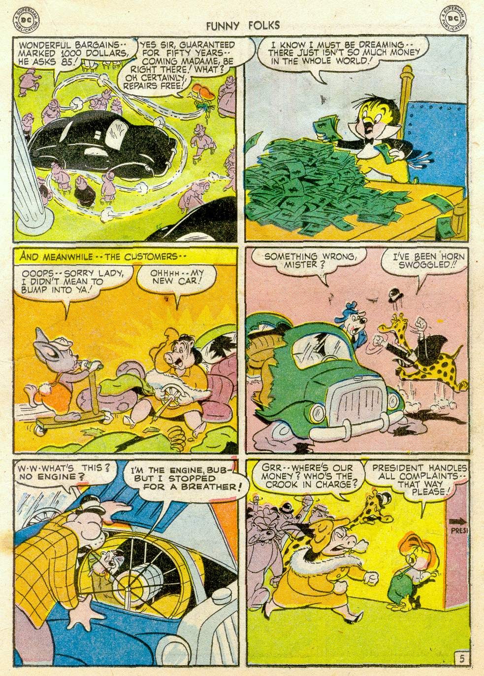 Read online Funny Folks comic -  Issue #5 - 21