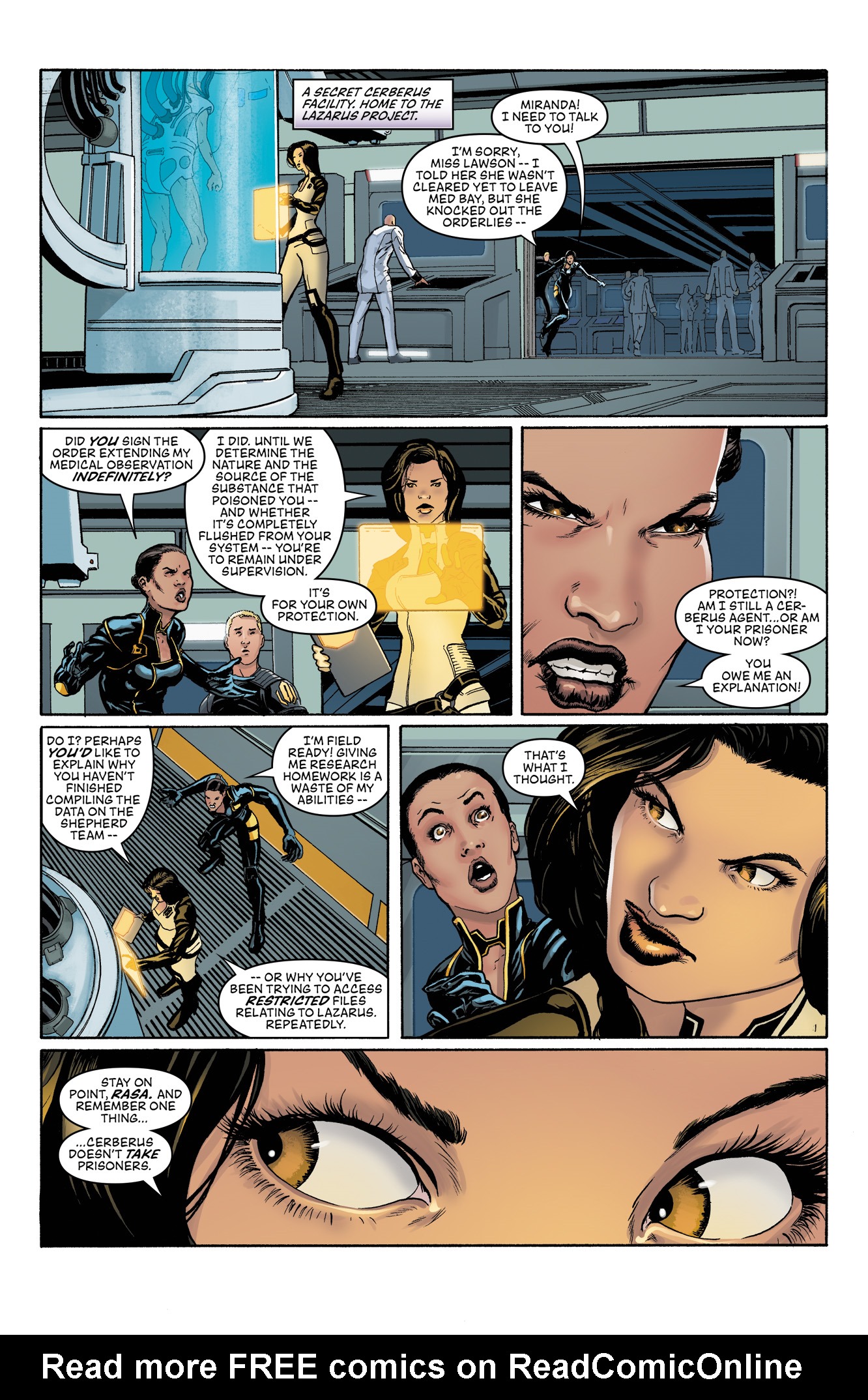 Read online Mass Effect: Foundation comic -  Issue #11 - 3