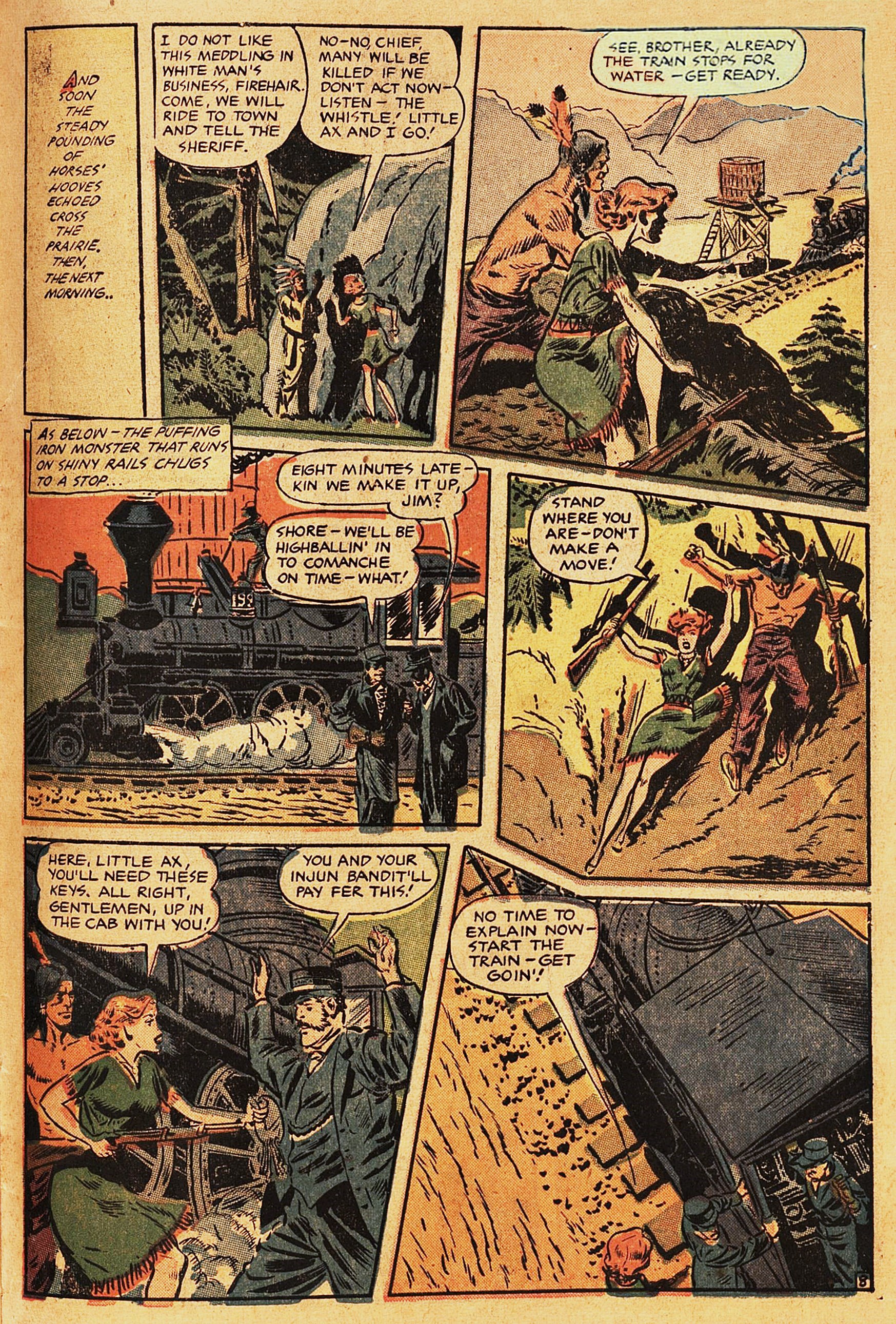 Read online Firehair (1951) comic -  Issue #11 - 31