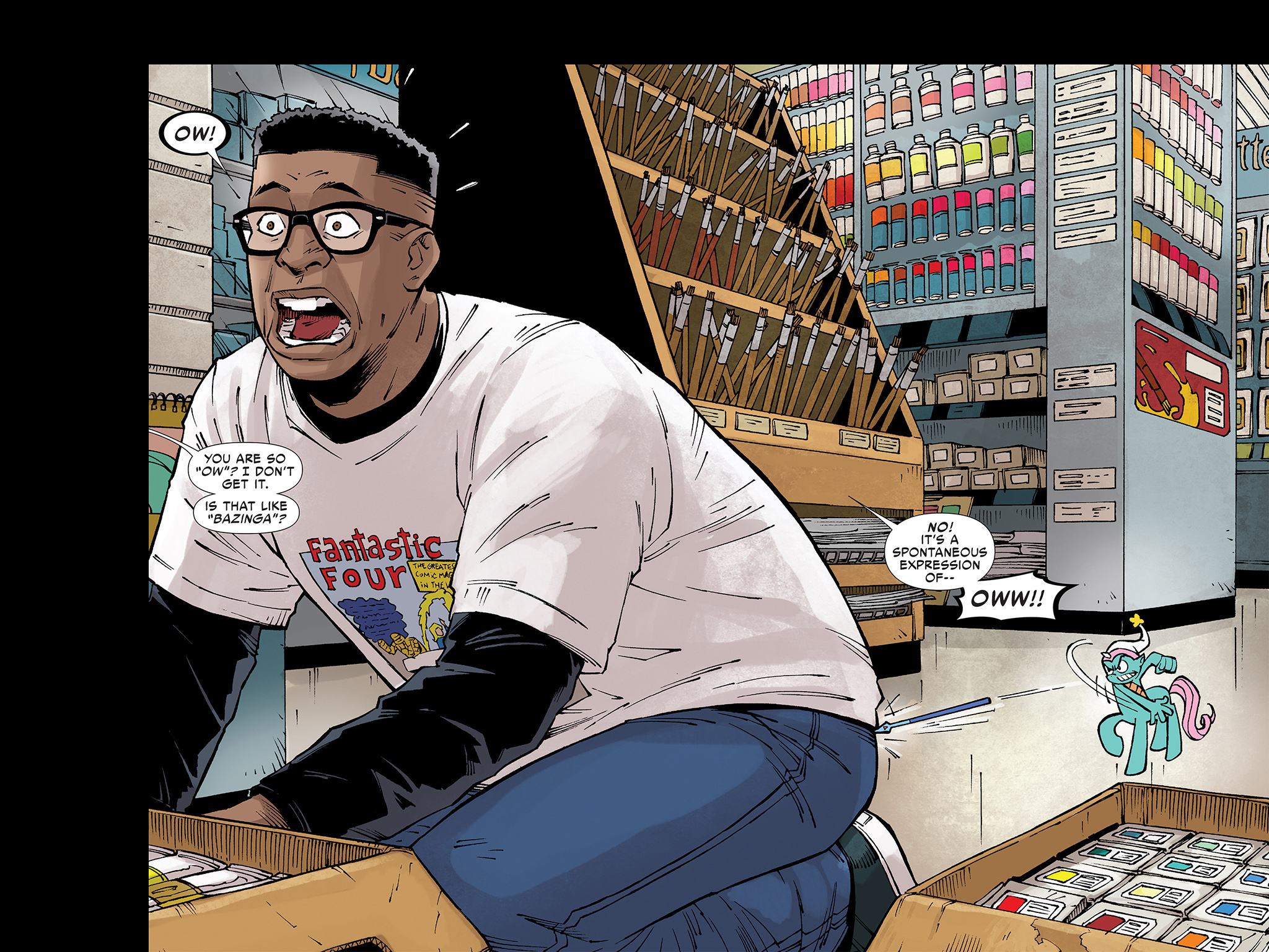 Read online Slapstick Infinite Comic comic -  Issue #3 - 5