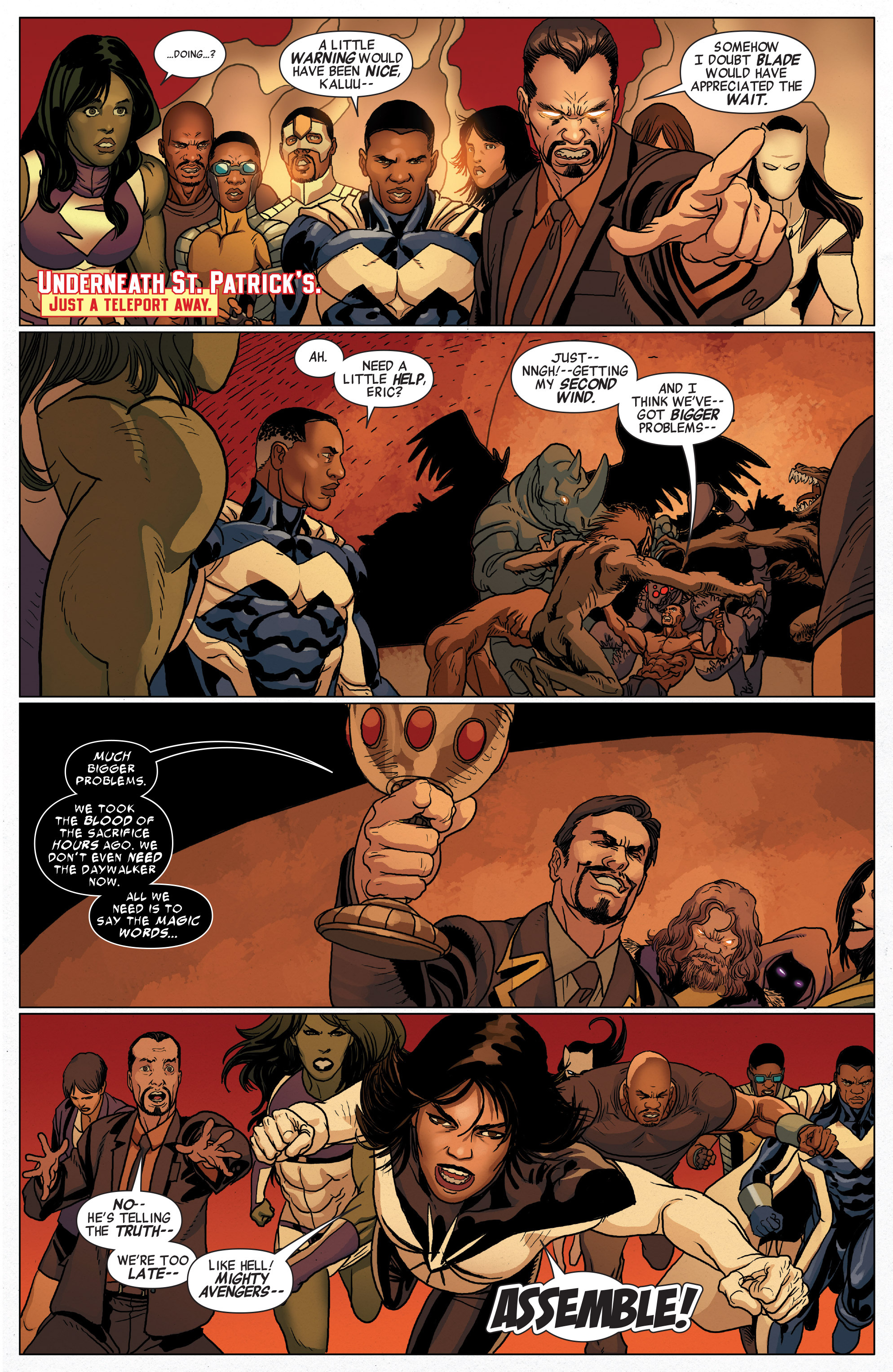 Read online Mighty Avengers comic -  Issue #13 - 17