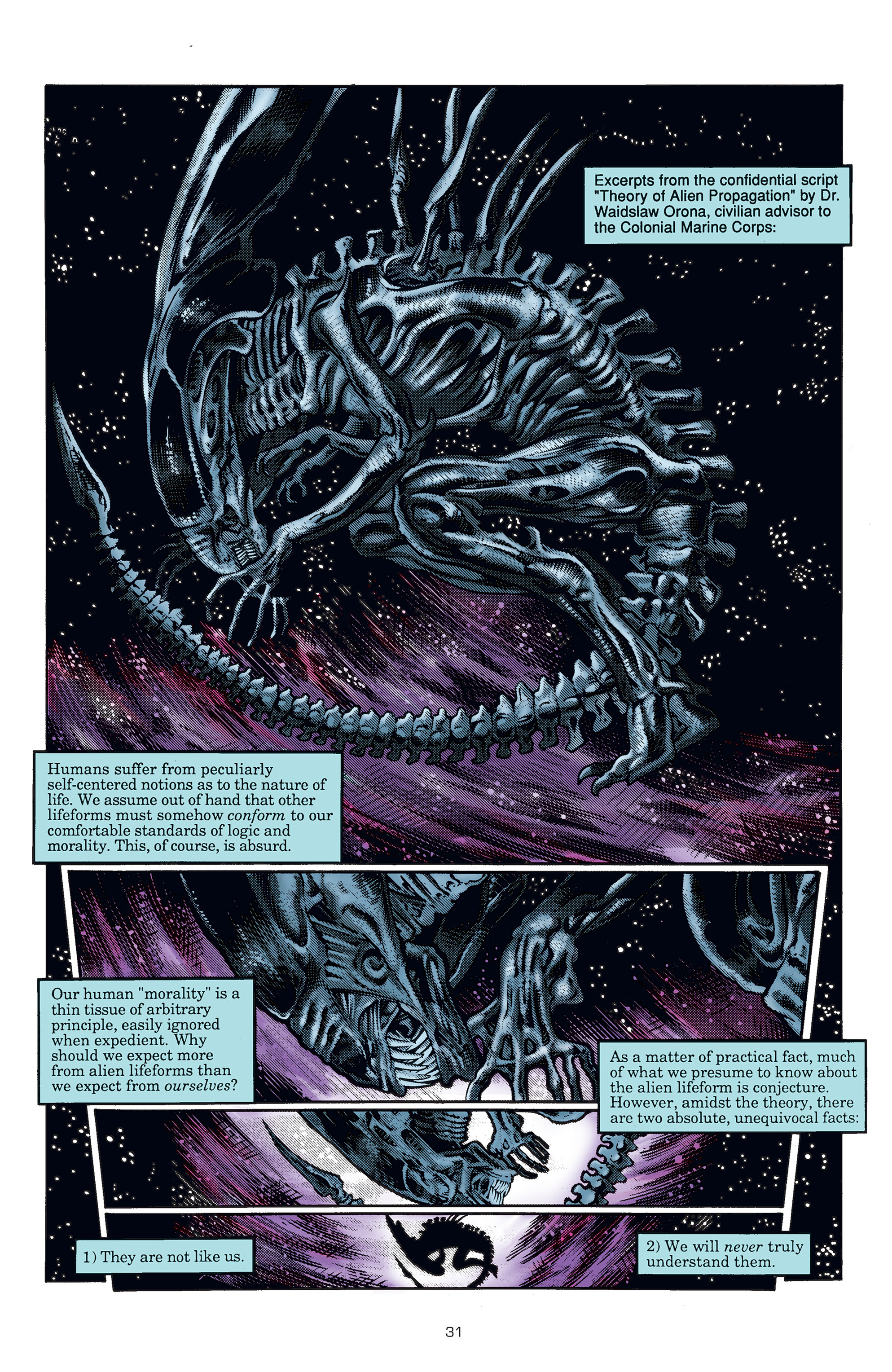 Read online Aliens: The Essential Comics comic -  Issue # TPB (Part 1) - 32