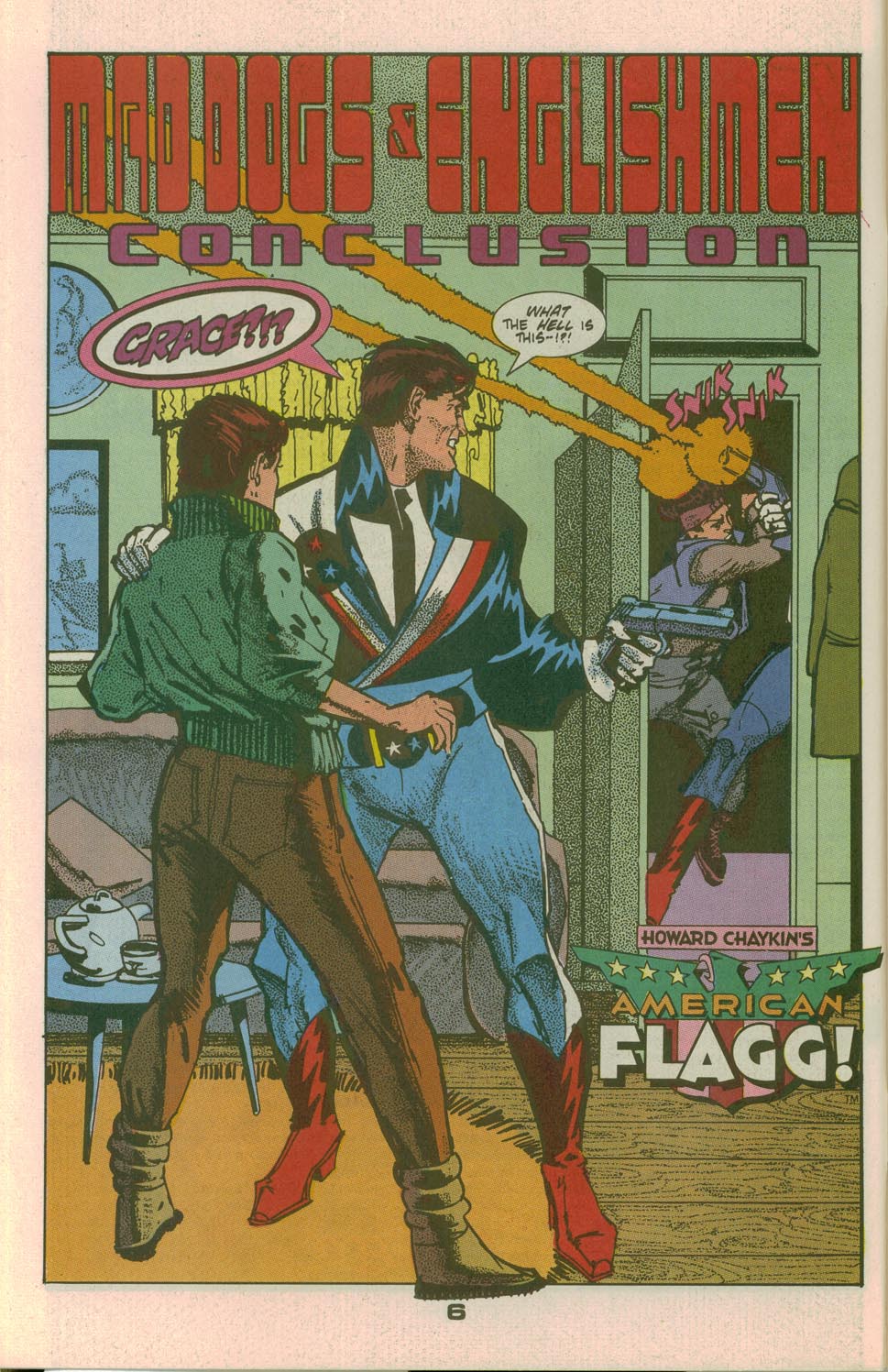 Read online American Flagg! comic -  Issue #26 - 8