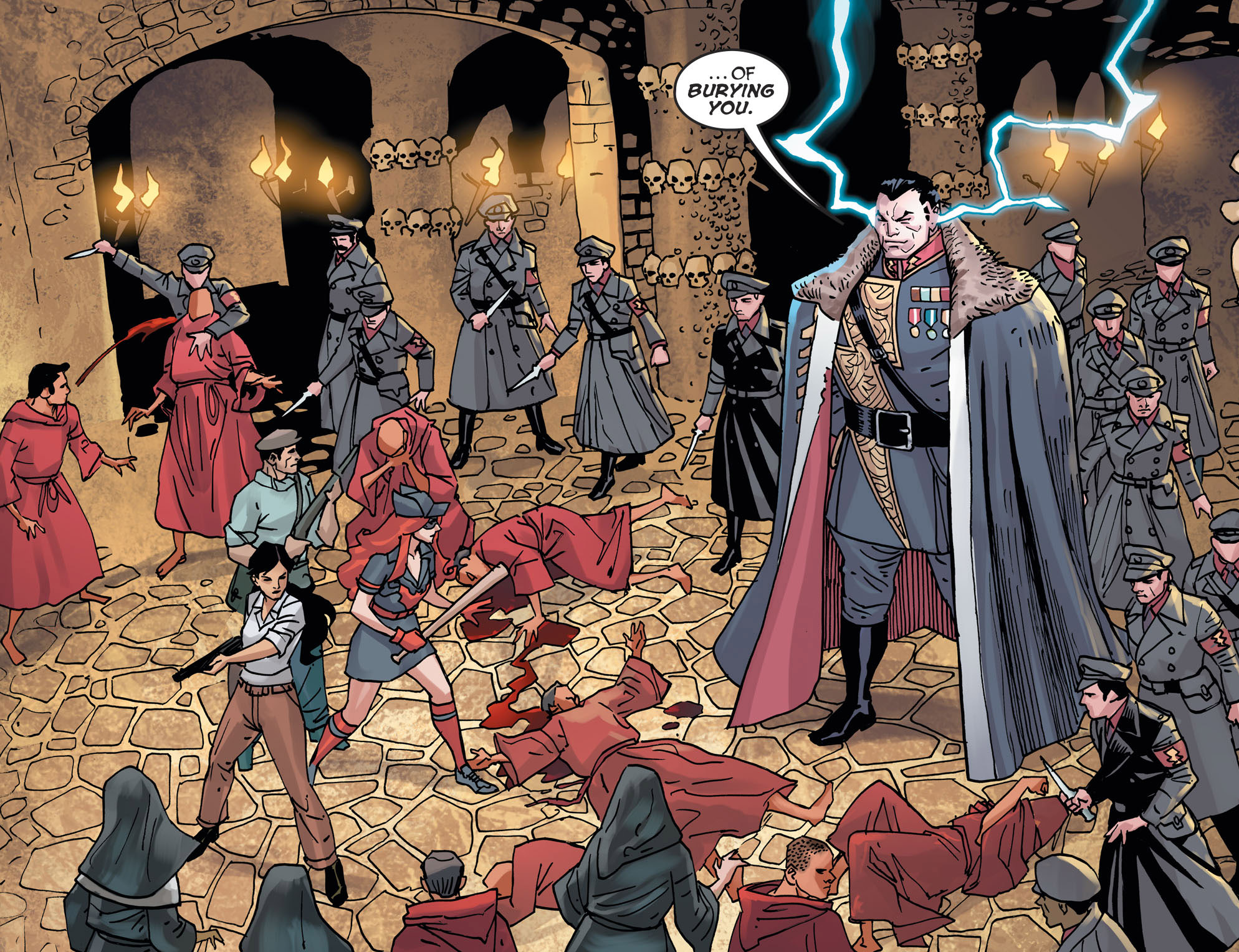 Read online Bombshells: United comic -  Issue #14 - 17
