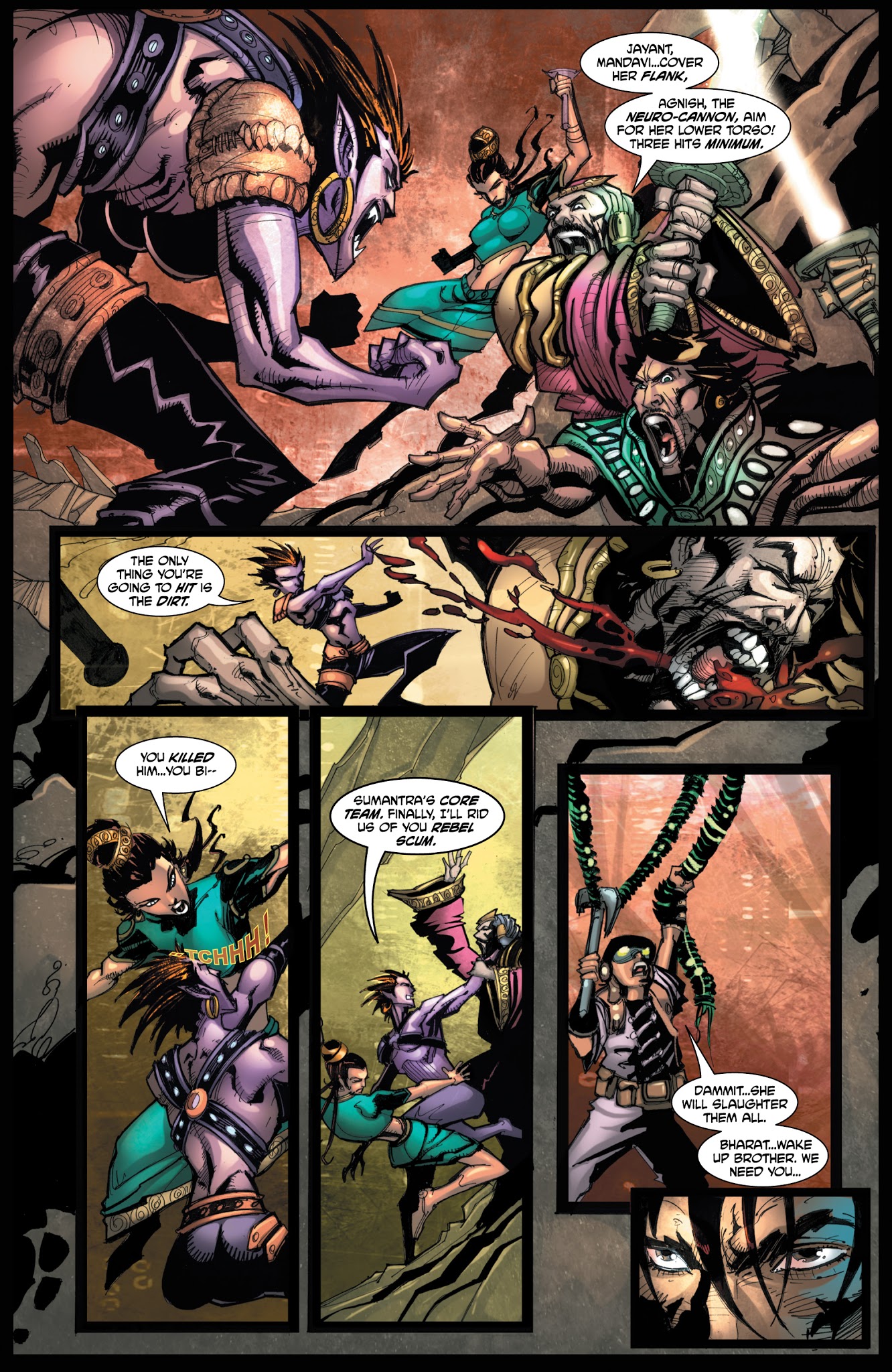 Read online Ramayan 3392 A.D. comic -  Issue #7 - 13