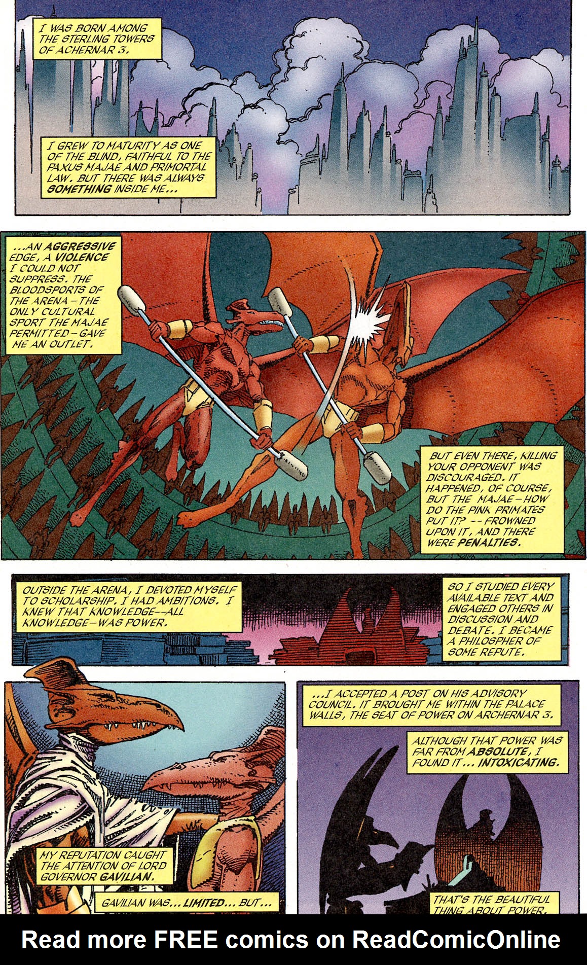 Read online Leonard Nimoy's Primortals (1996) comic -  Issue #7 - 8